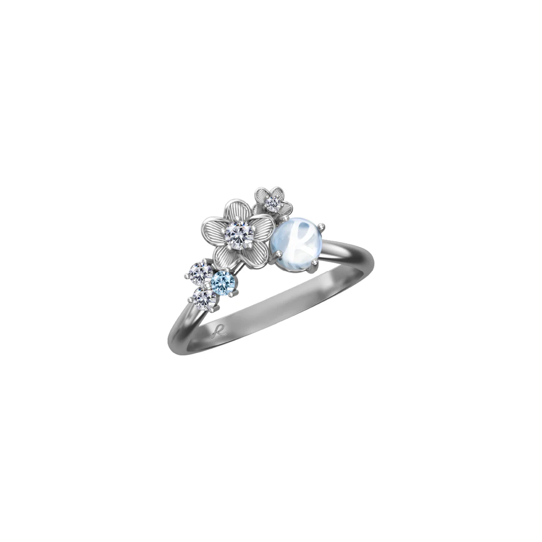 RAVIPA Forget Me Not Ring