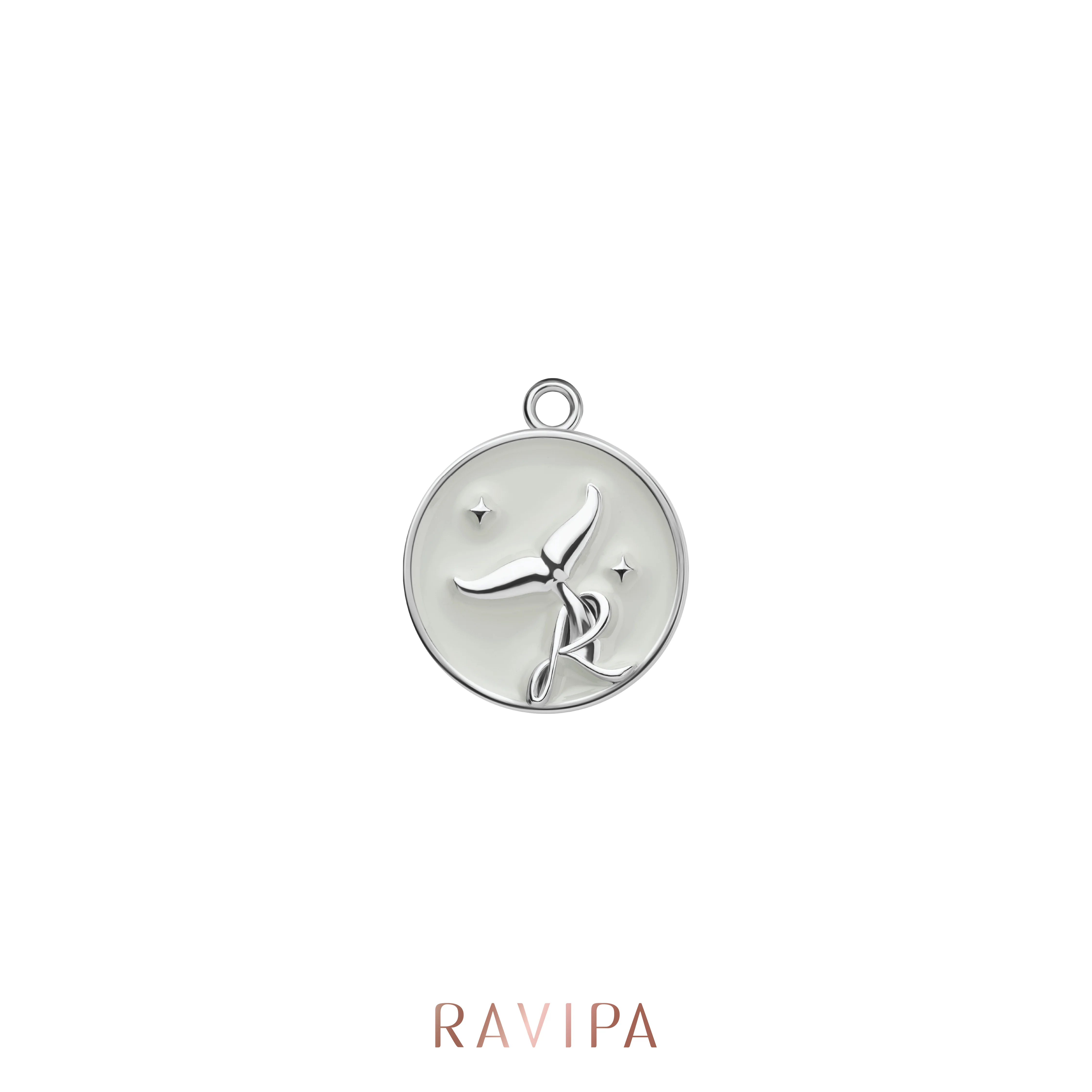 RAVIPA | Hug and Paws Whale Tail Charm - Image 3