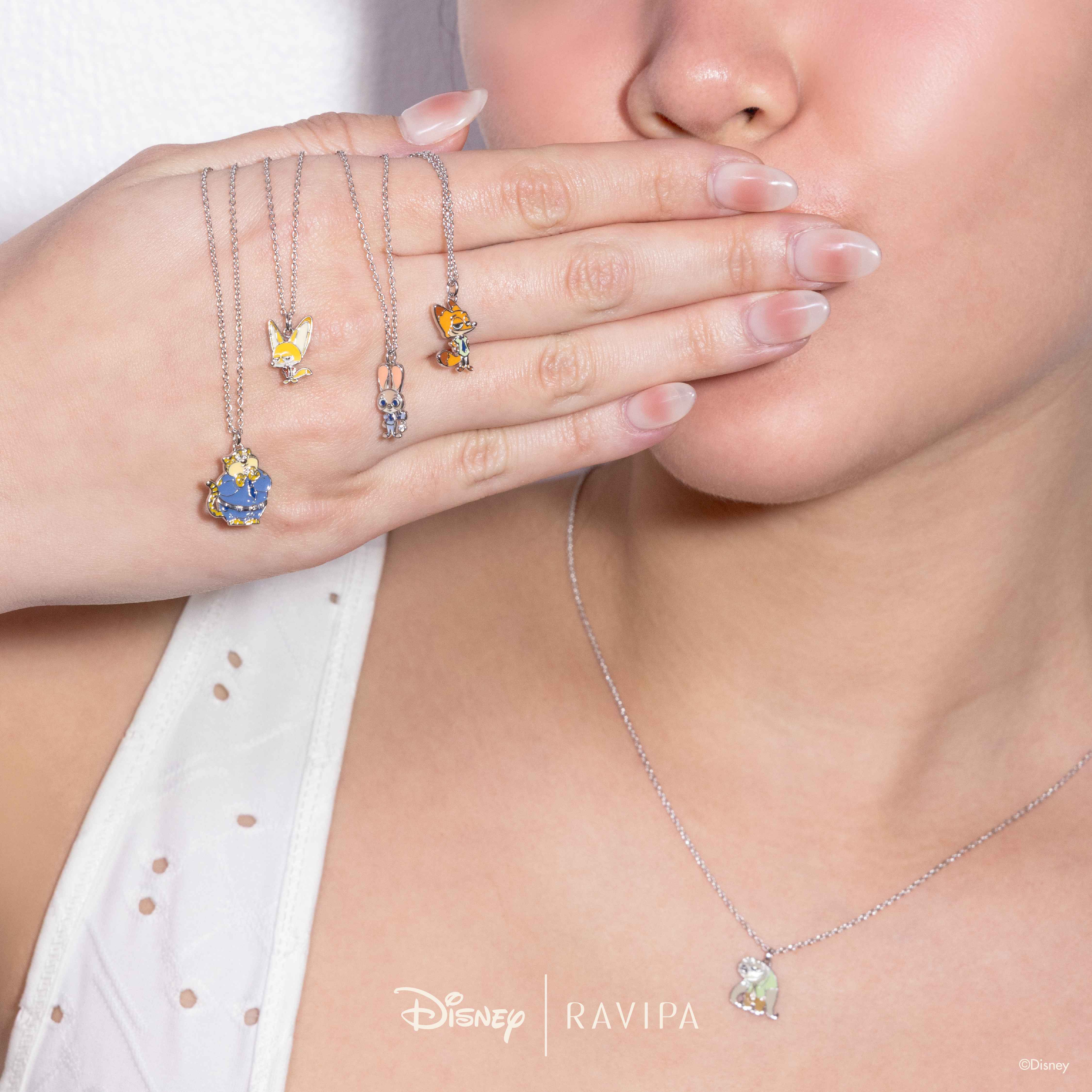 Disney Zootopia Nick Wilde & Judy Hopps Necklace - Image 9