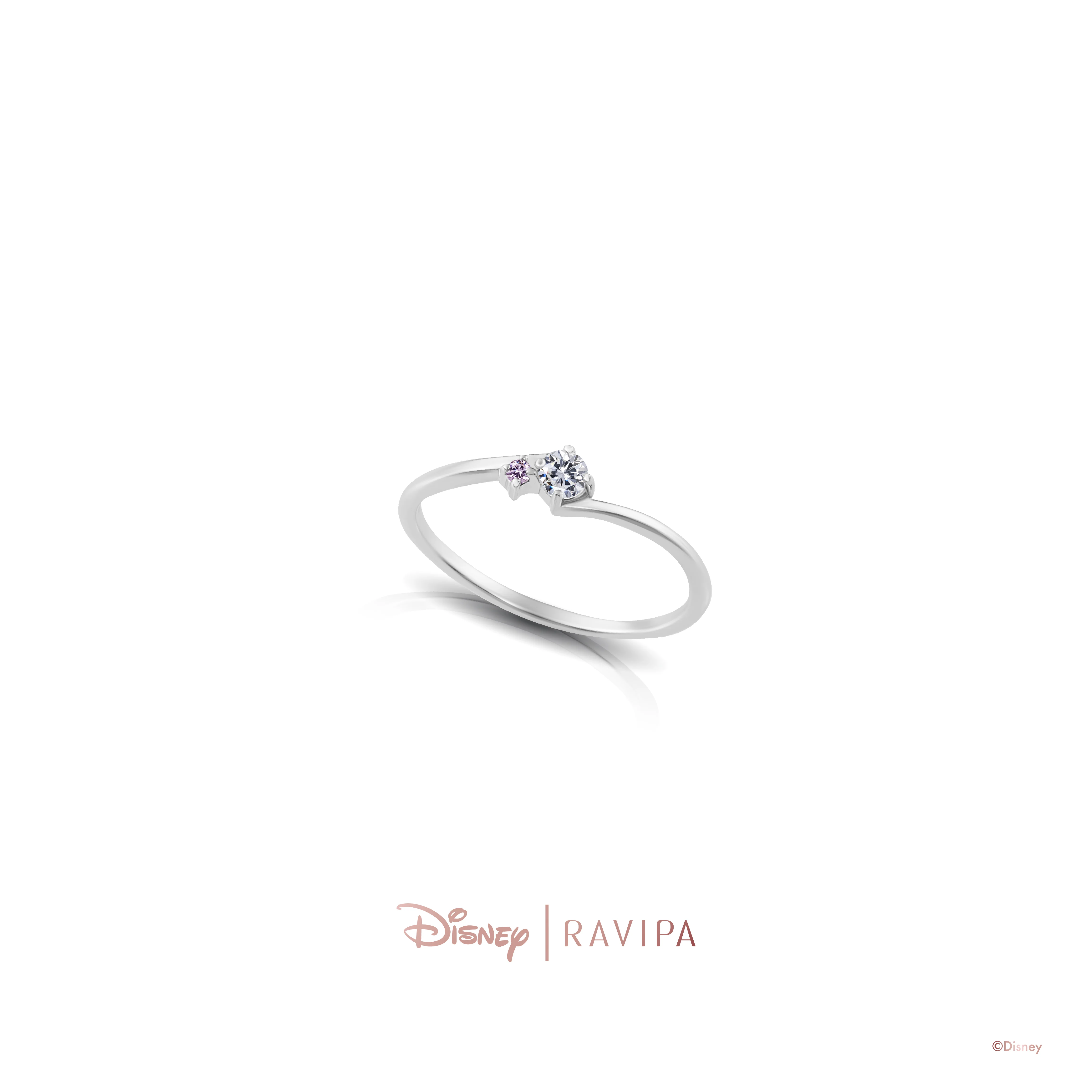 RAVIPA | Disney Princess Rapunzel & Eugene Fitzherbert Couple Ring - Image 3
