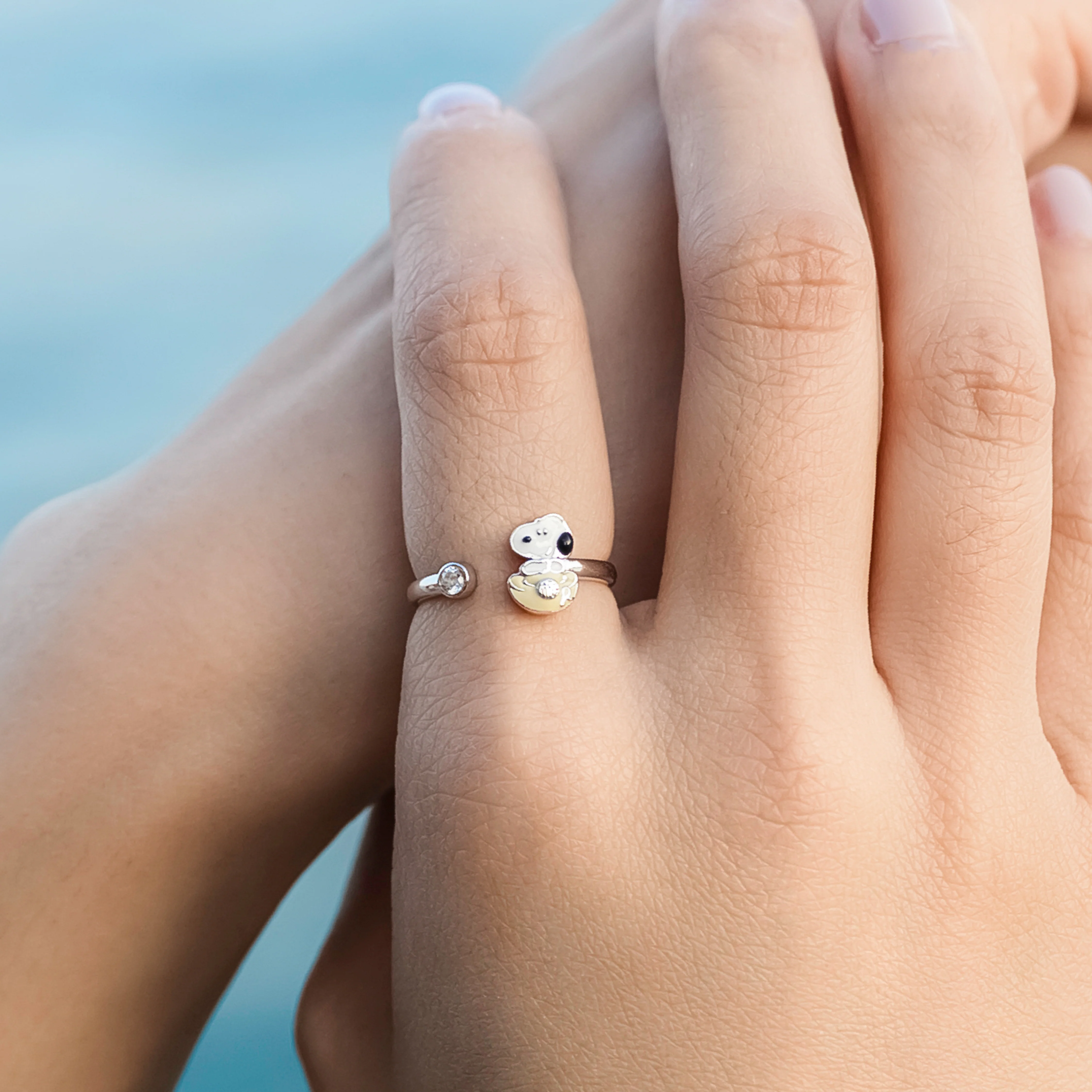 RAVIPA Snoopy Golden Bucket Ring - Image 3