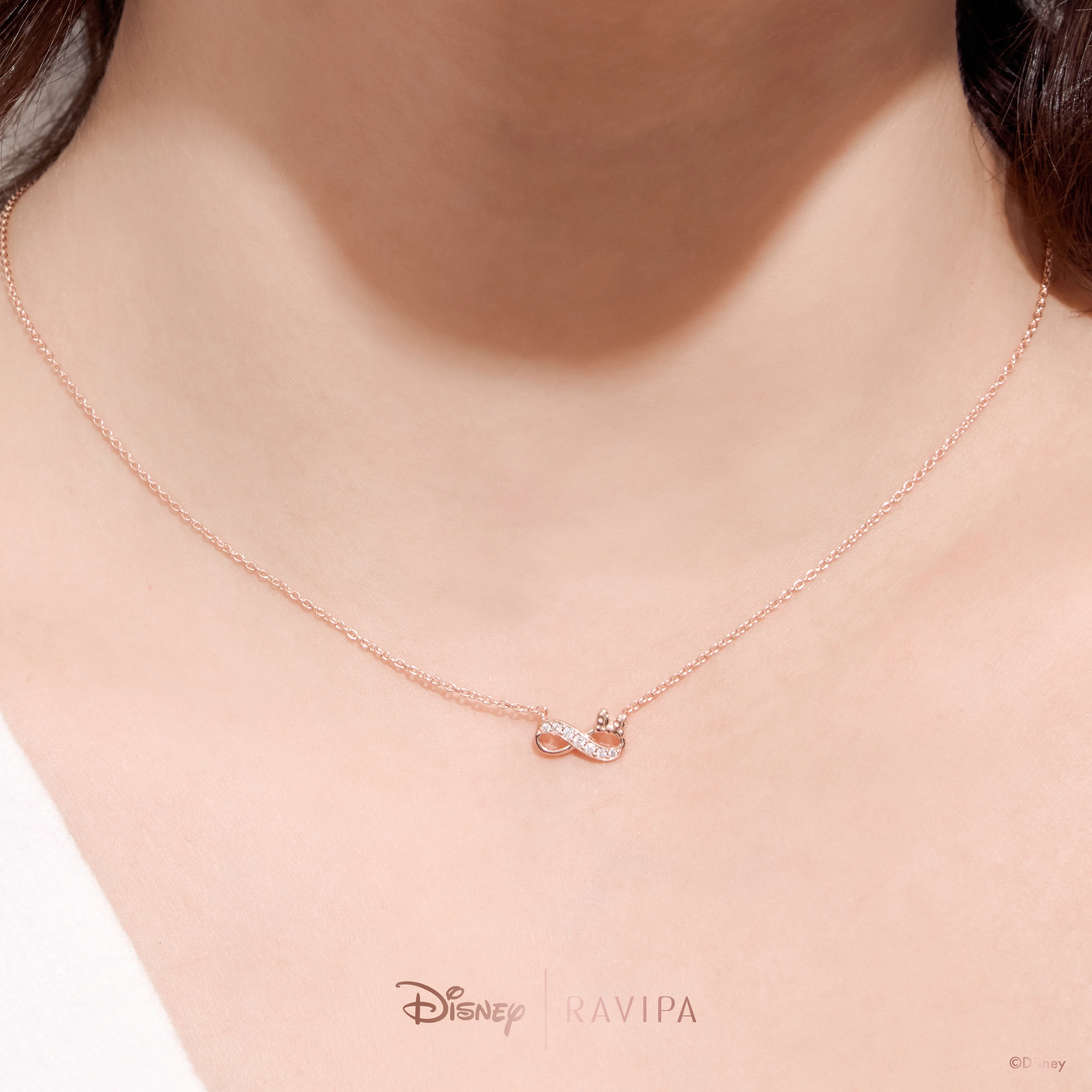 RAVIPA Unbreakable Infinity Mickey & Minnie Necklace - Image 8