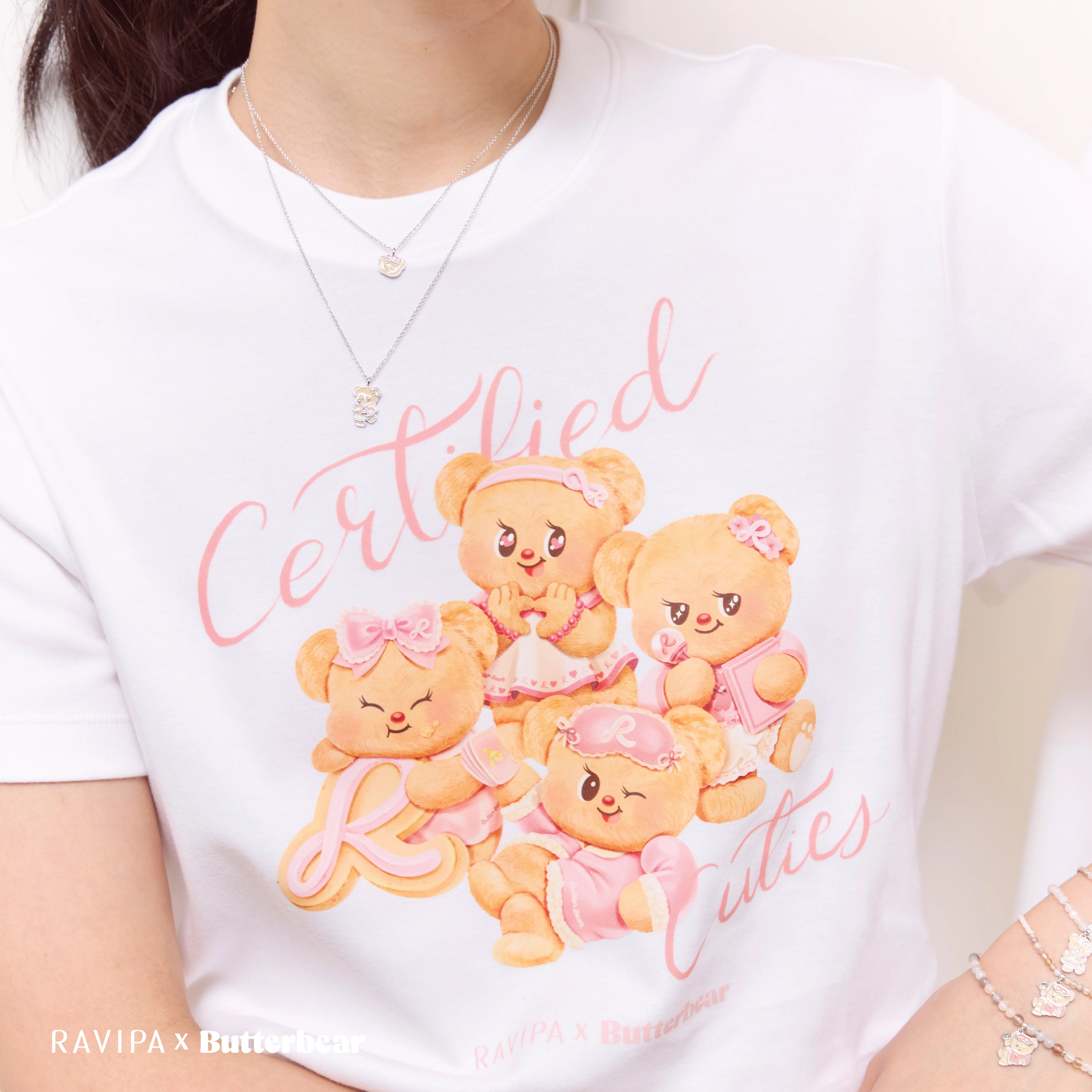 RAVIPA x Butterbear - Butterful Bear T-Shirt - Image 5