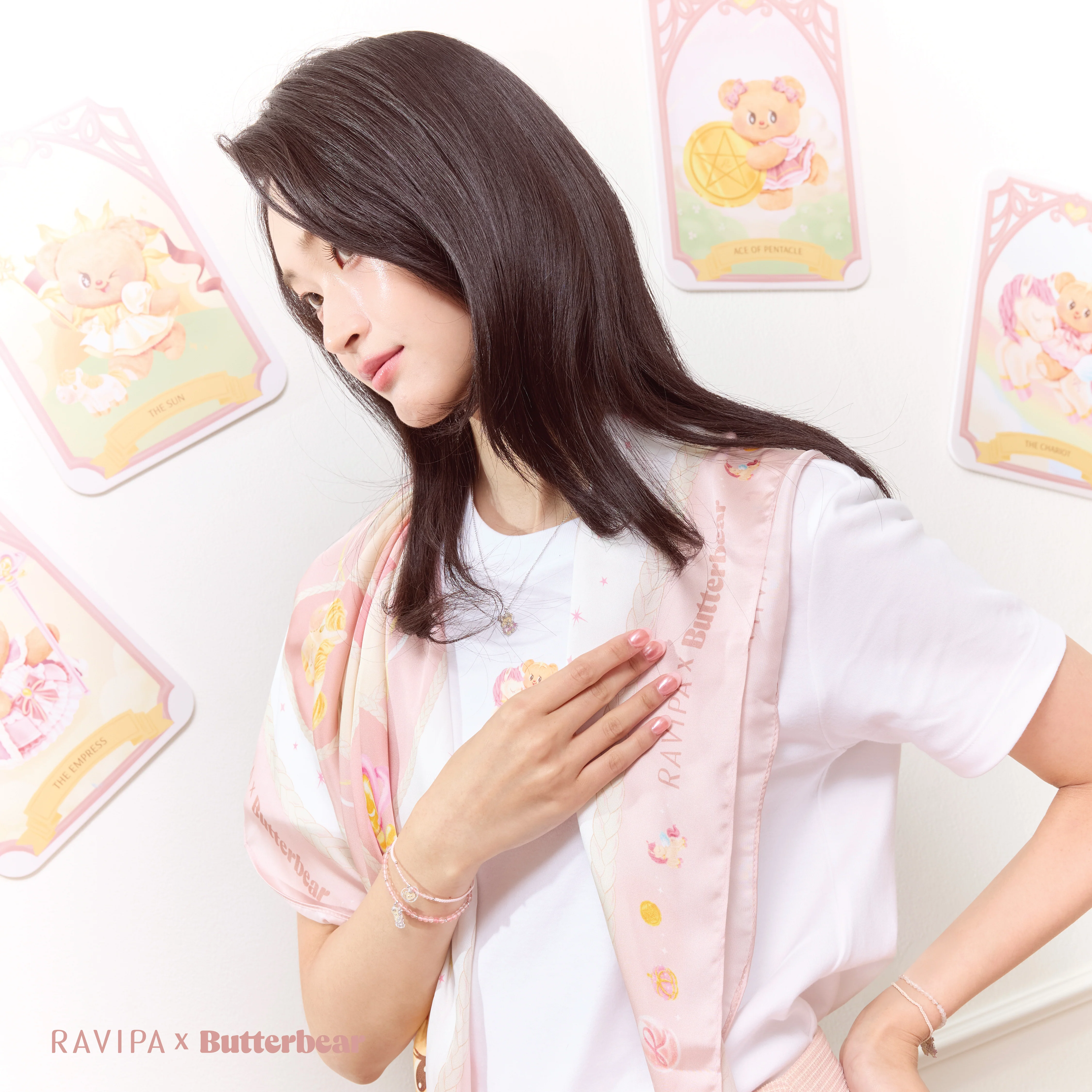 RAVIPA x Butterbear - Buttertarot Scarf - Image 7