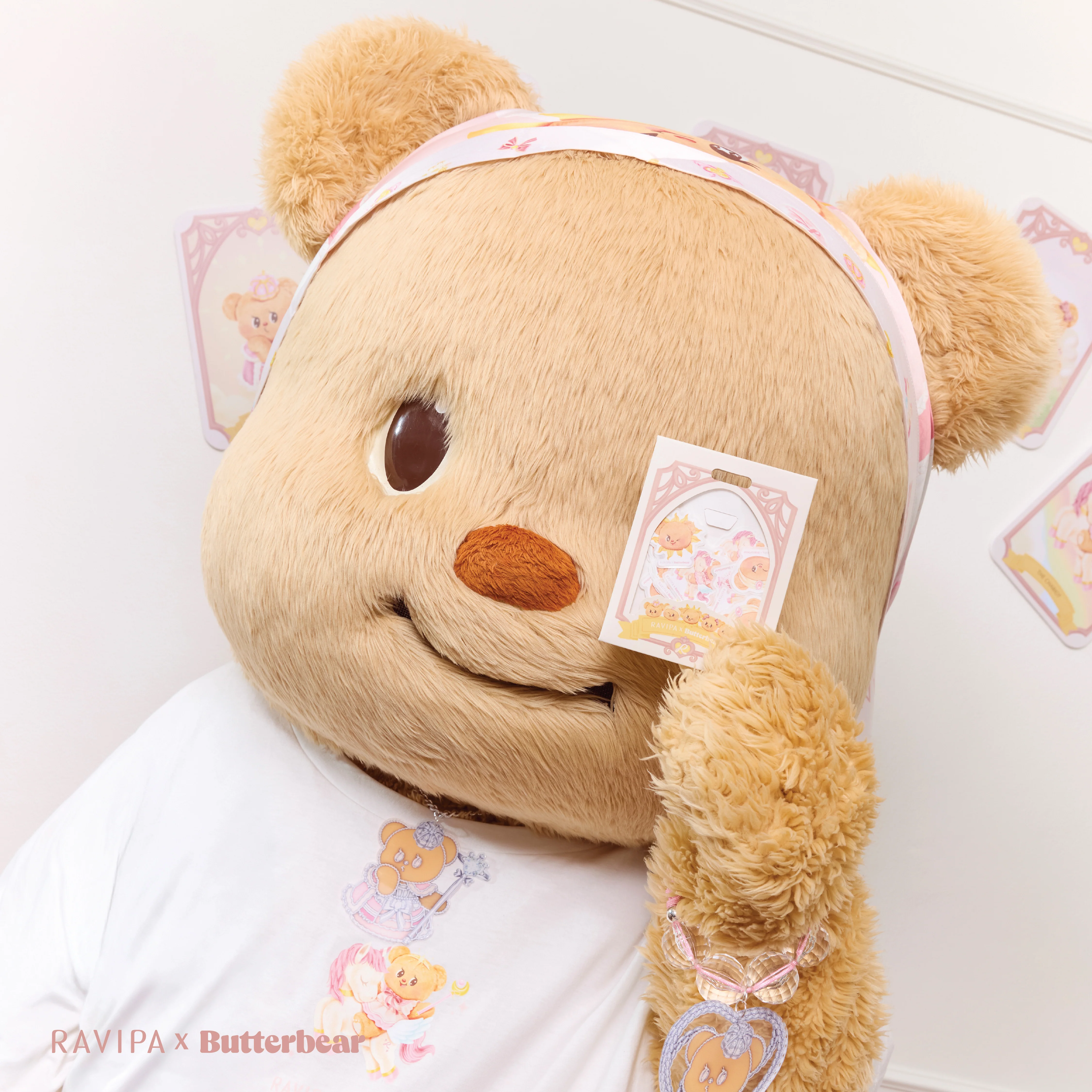 RAVIPA x Butterbear - Buttertarot Sticker - Image 3