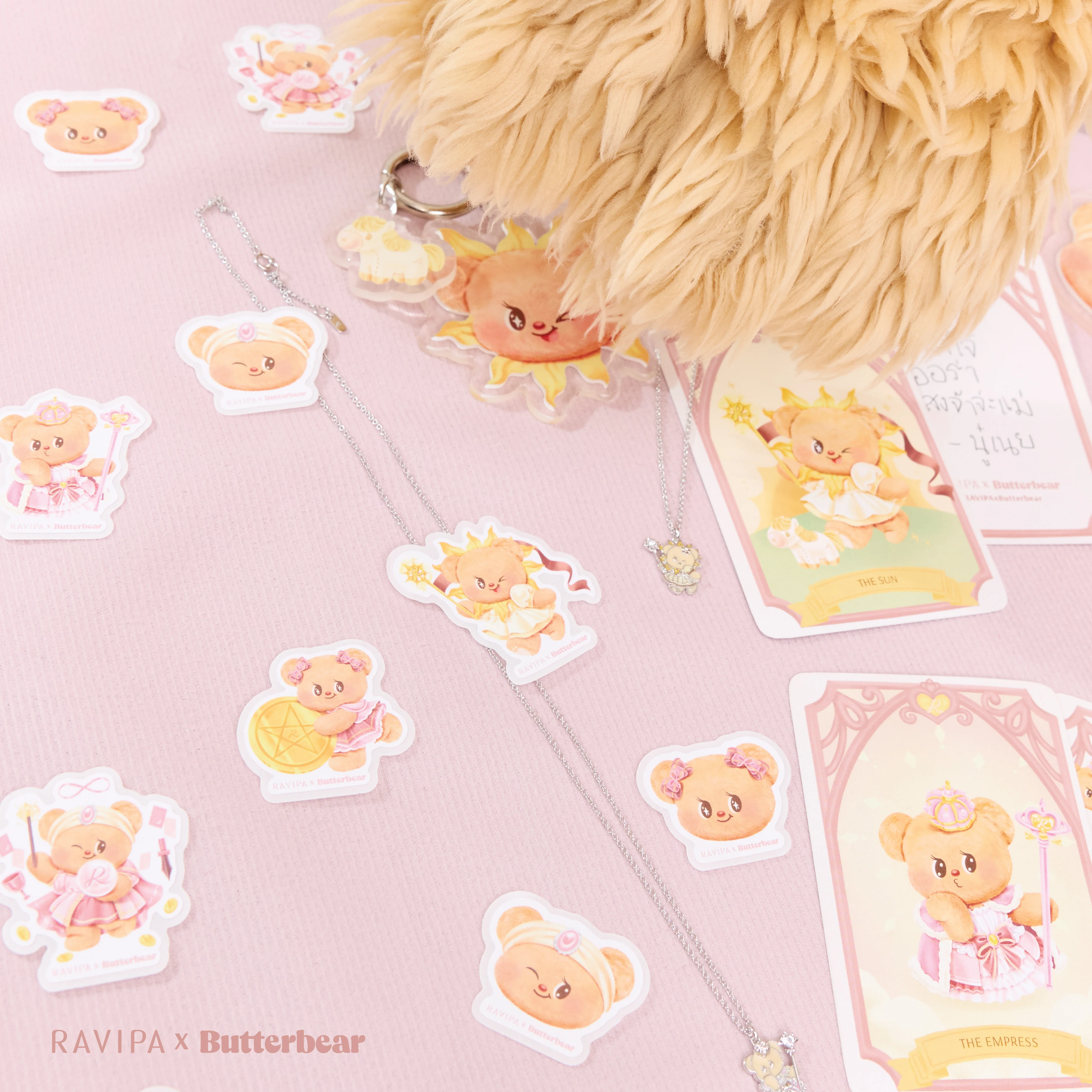 RAVIPA x Butterbear - Buttertarot Sticker - Image 4