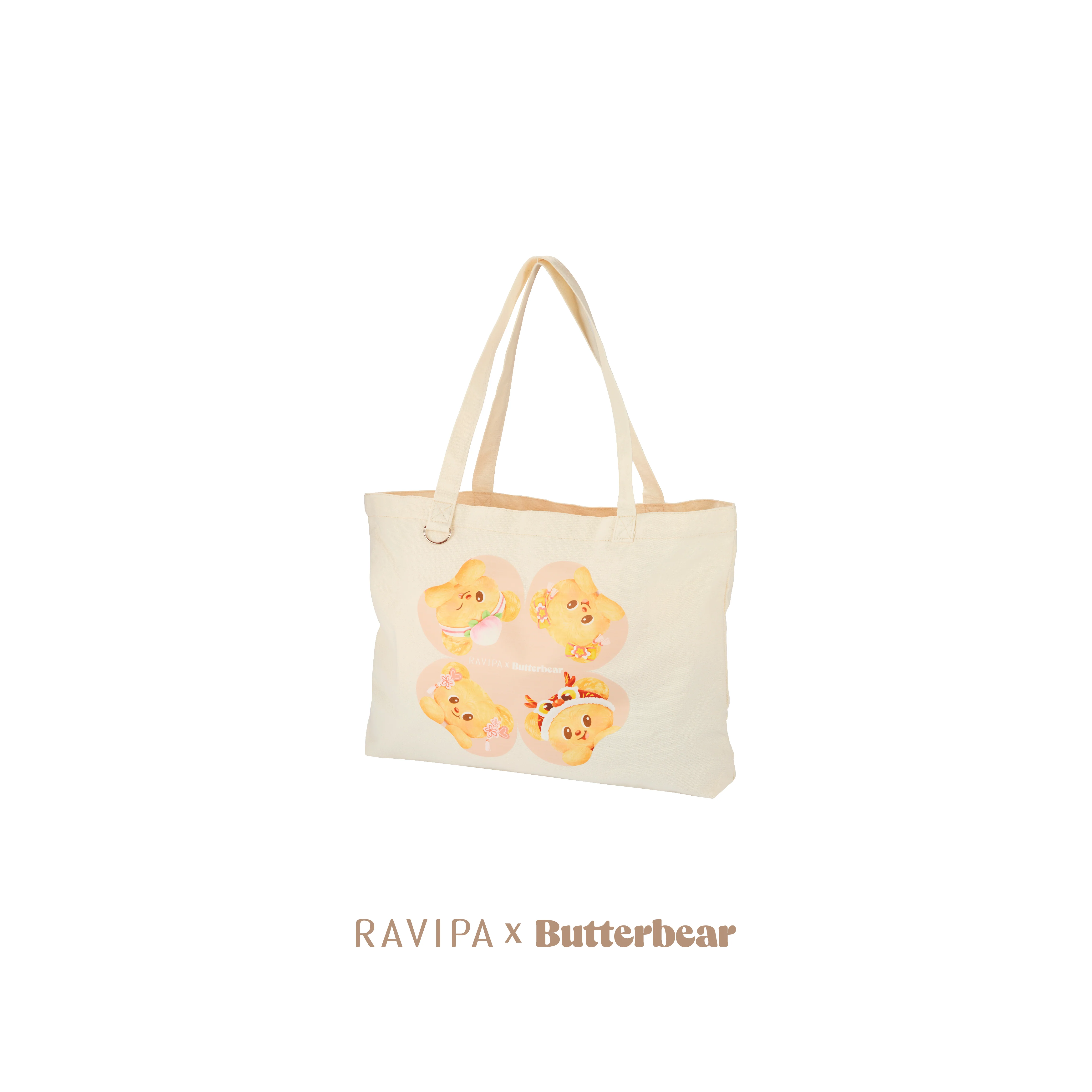 Butterbear Double-Twins Chunky Tote Bag - Image 6