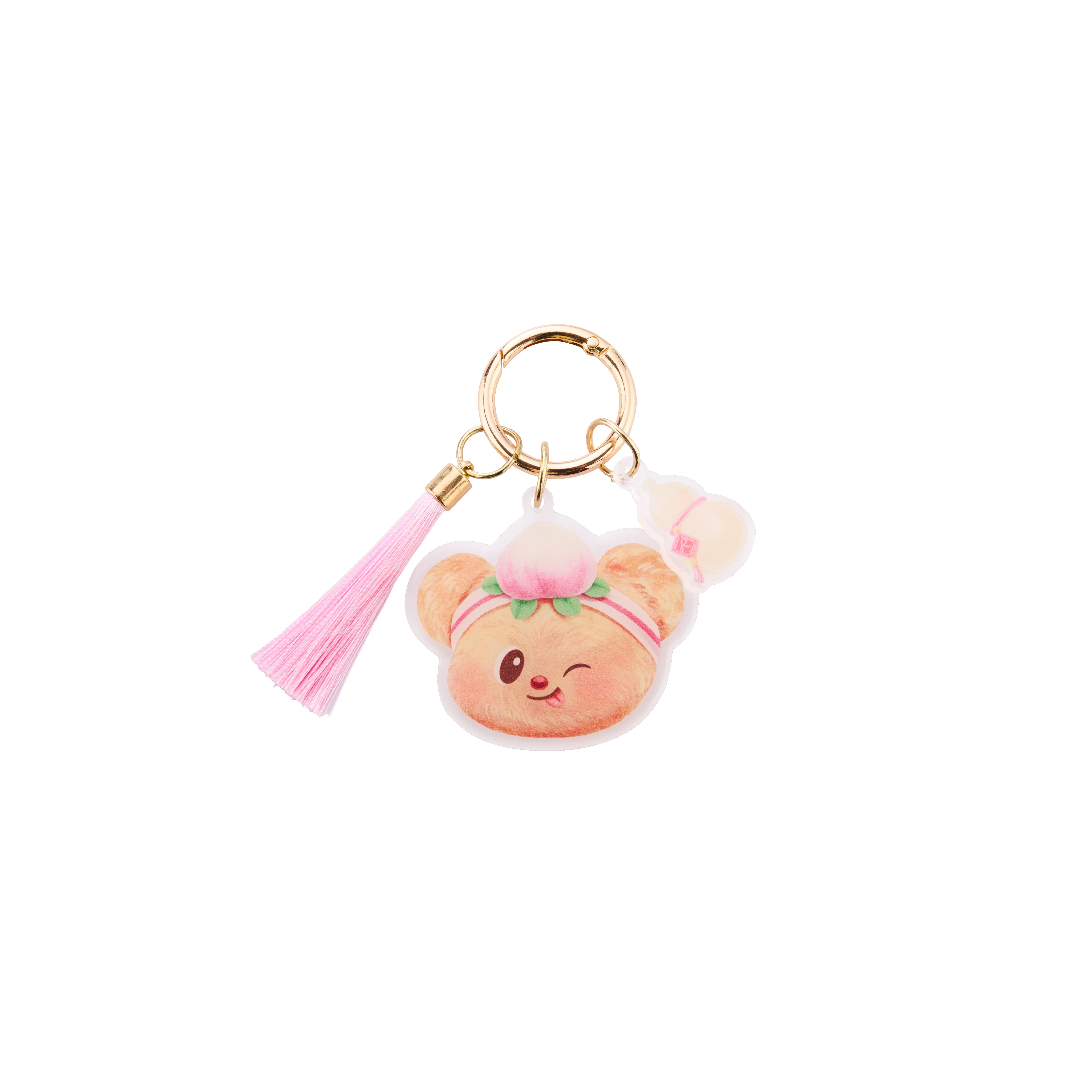Butterbear Healthy-Peach Keyring