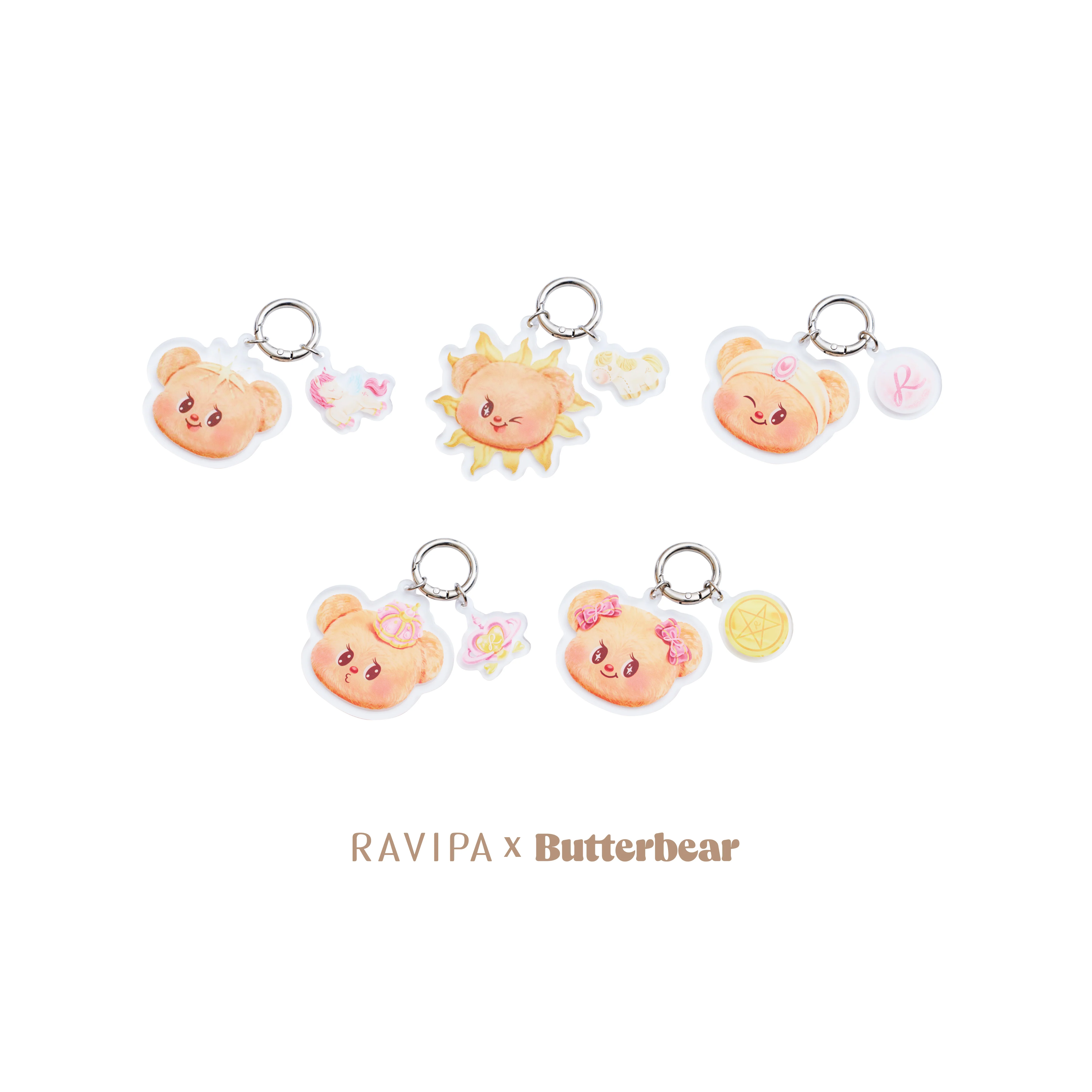 RAVIPA x Butterbear Keyring