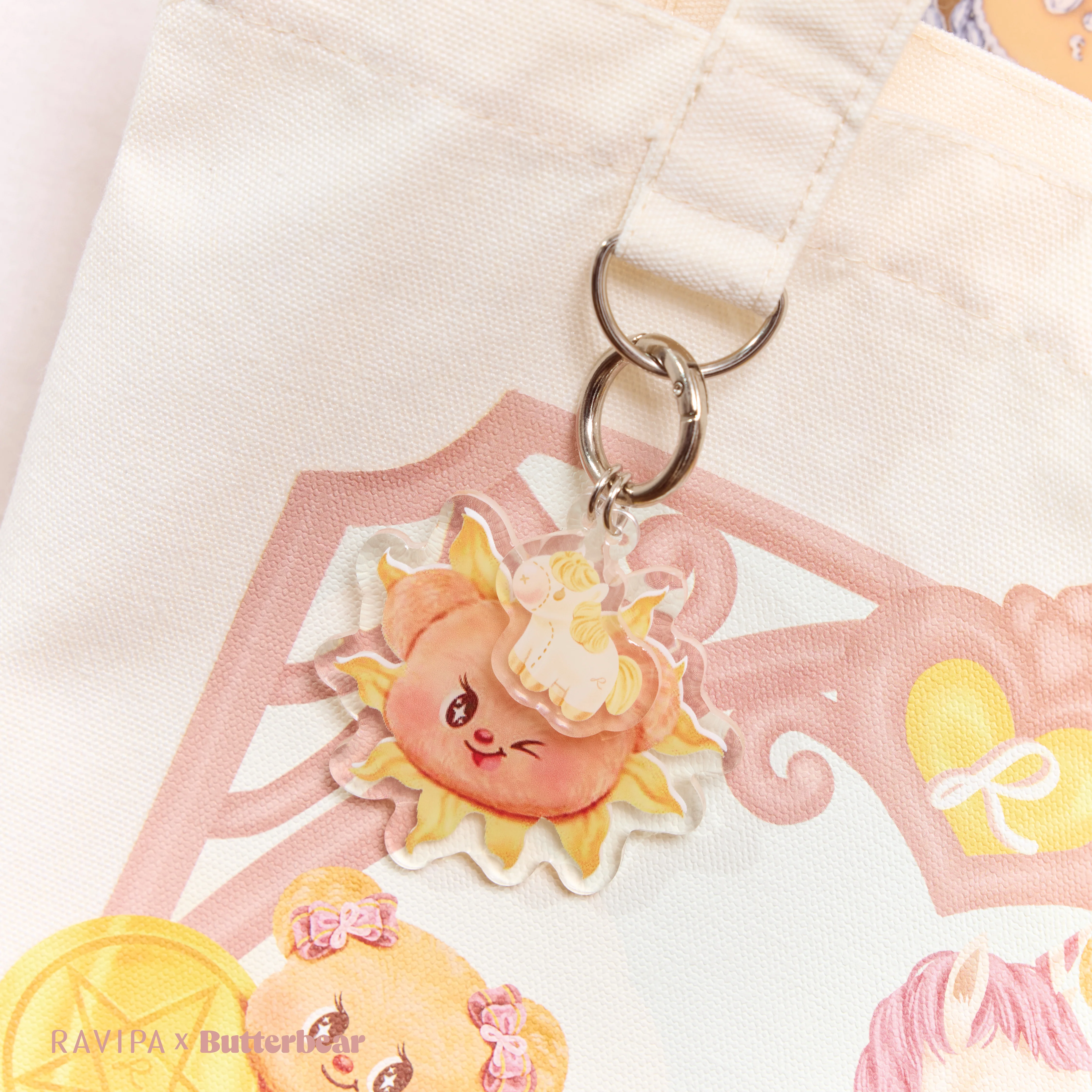 RAVIPA x Butterbear Keyring - Image 9