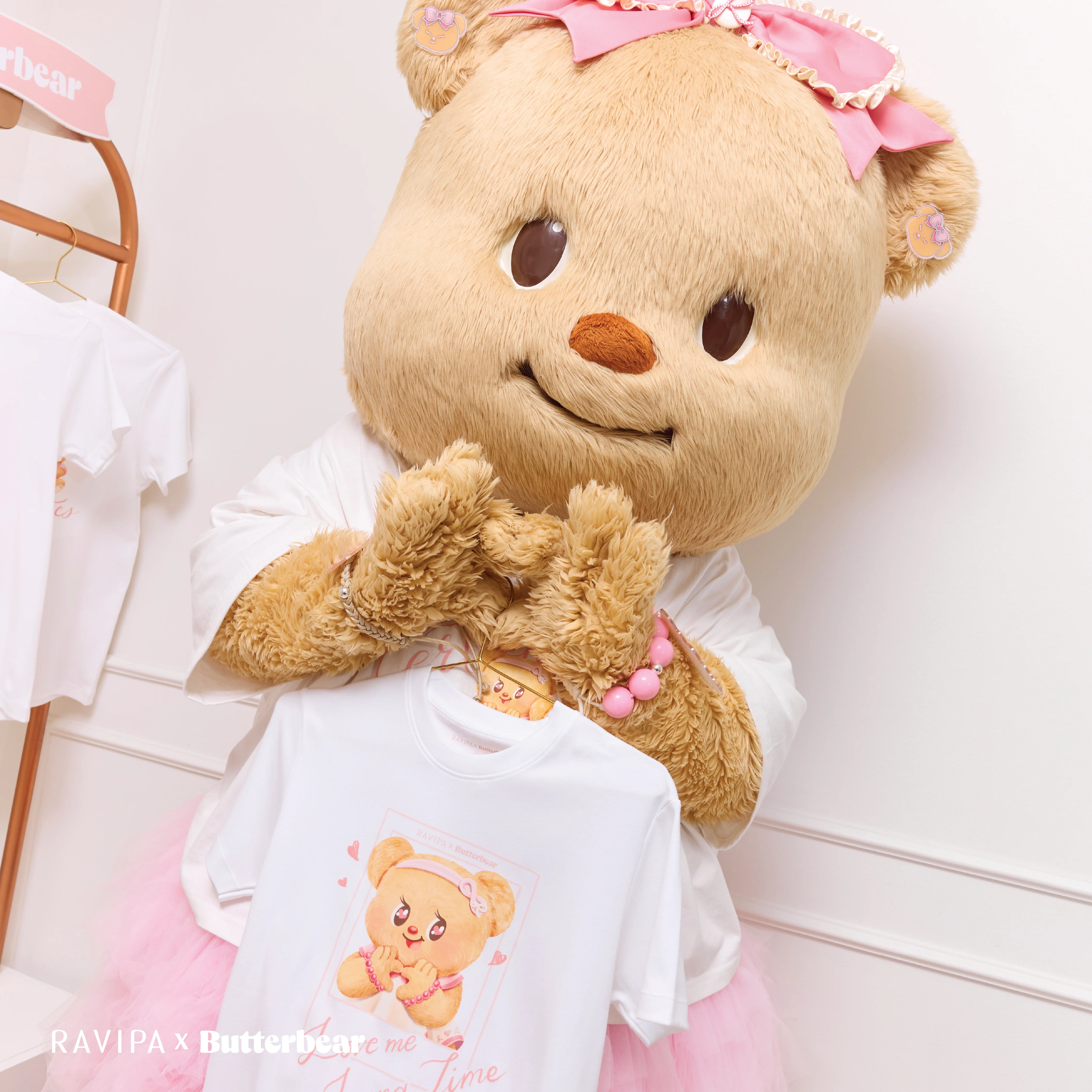 RAVIPA x Butterbear - Love Me Longtime T-Shirt - Image 3