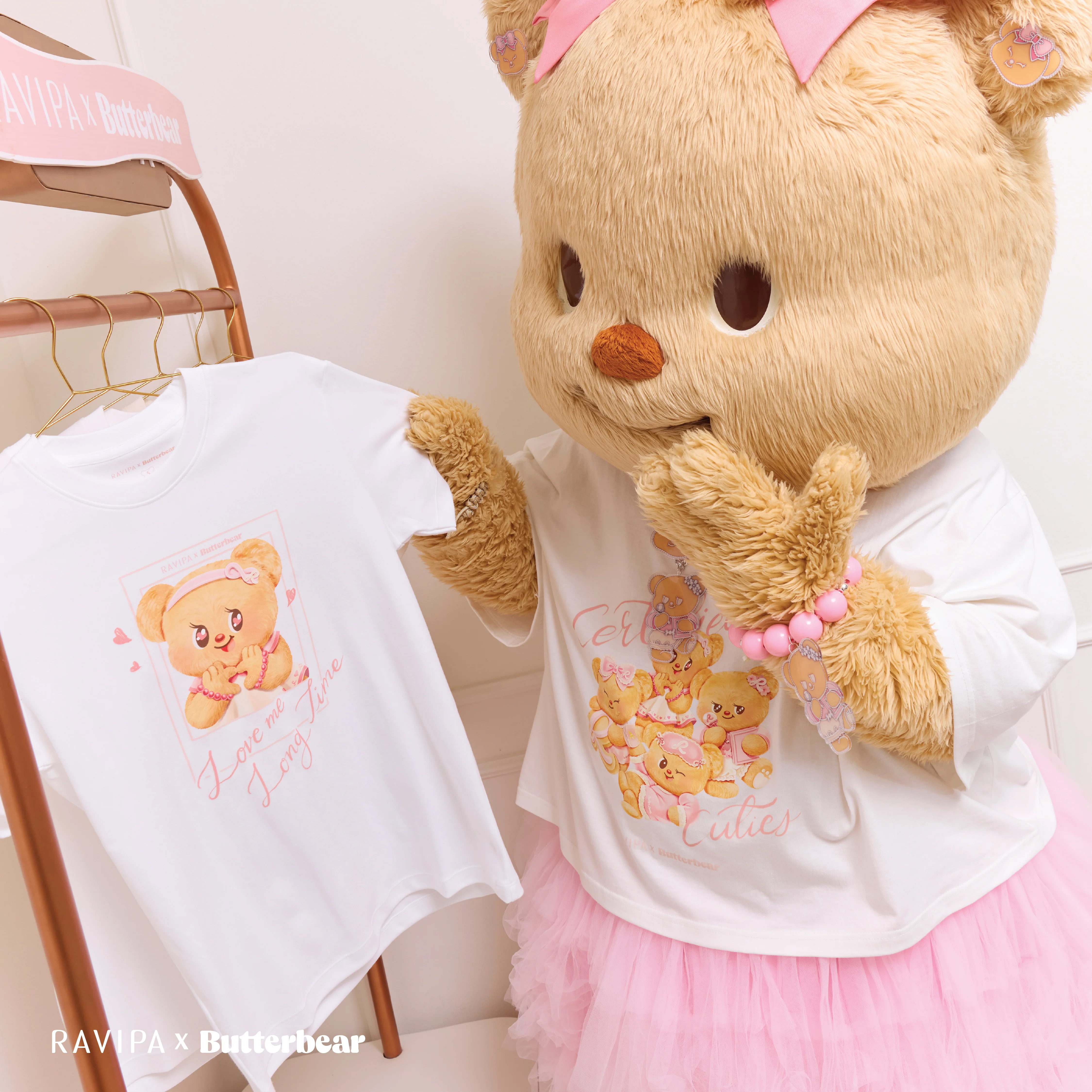 RAVIPA x Butterbear - Love Me Longtime T-Shirt - Image 4