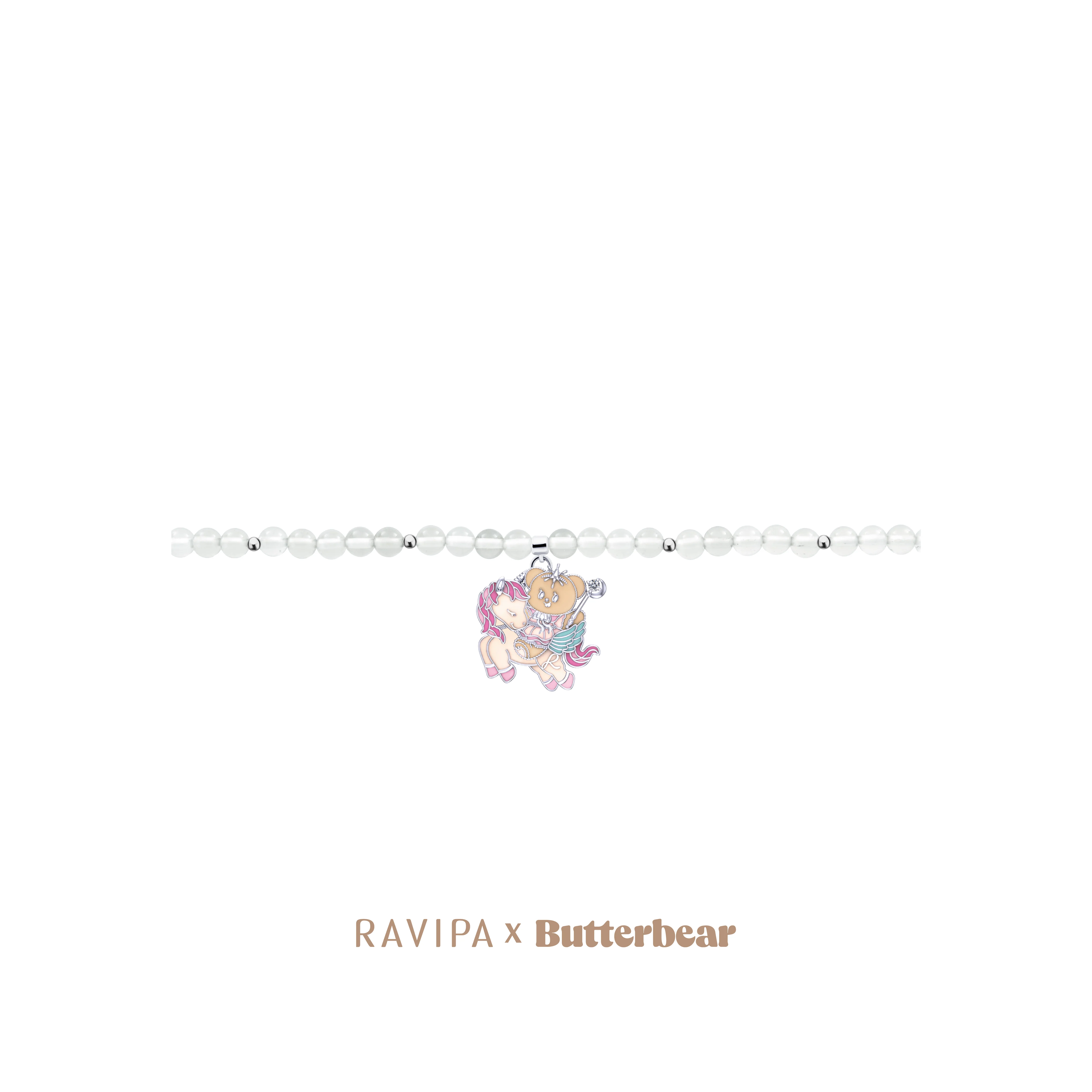 RAVIPA x Butterbear - The Chariot and Botswana Agate Bracelet - Image 3