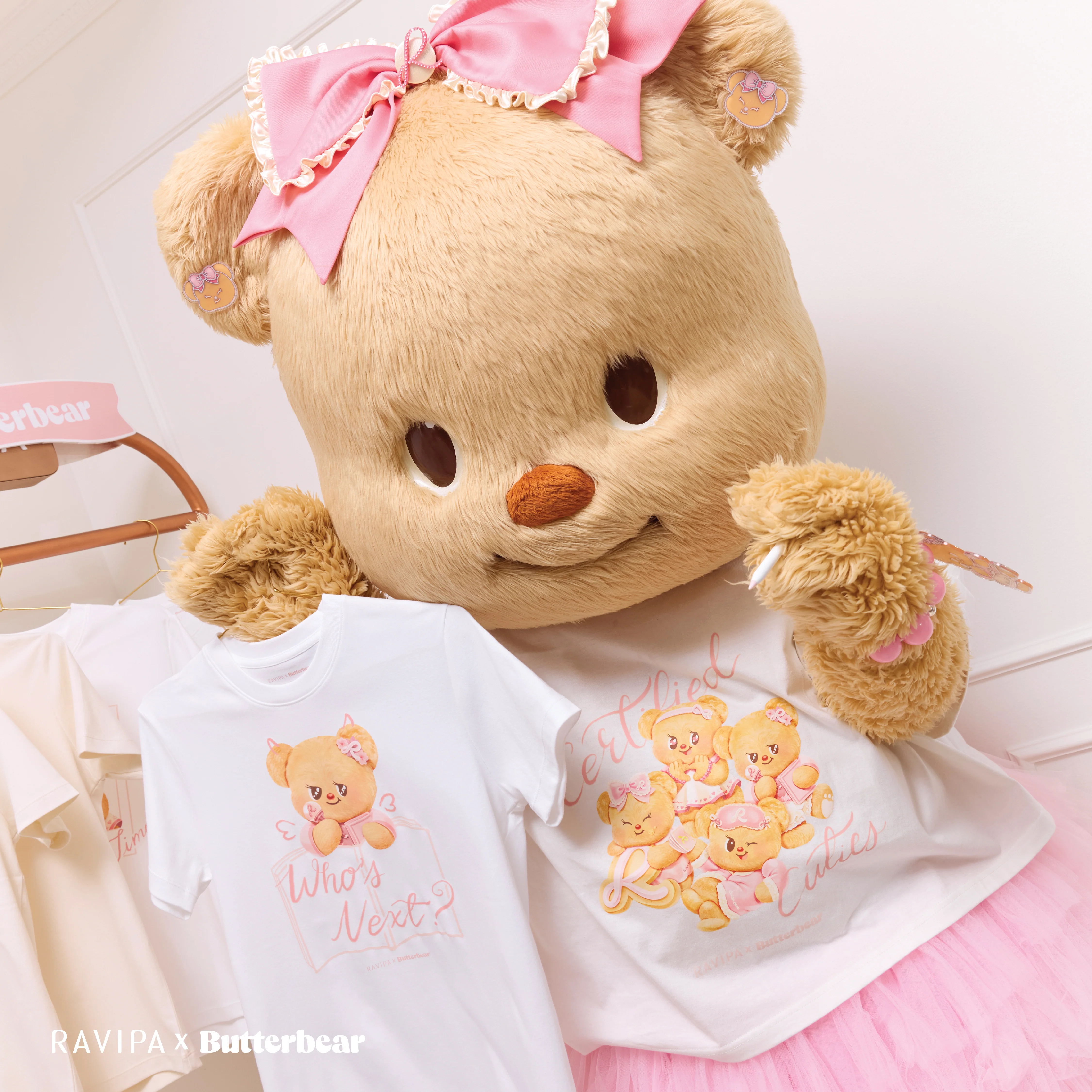 RAVIPA x Butterbear - Who’s Next T-Shirt - Image 3