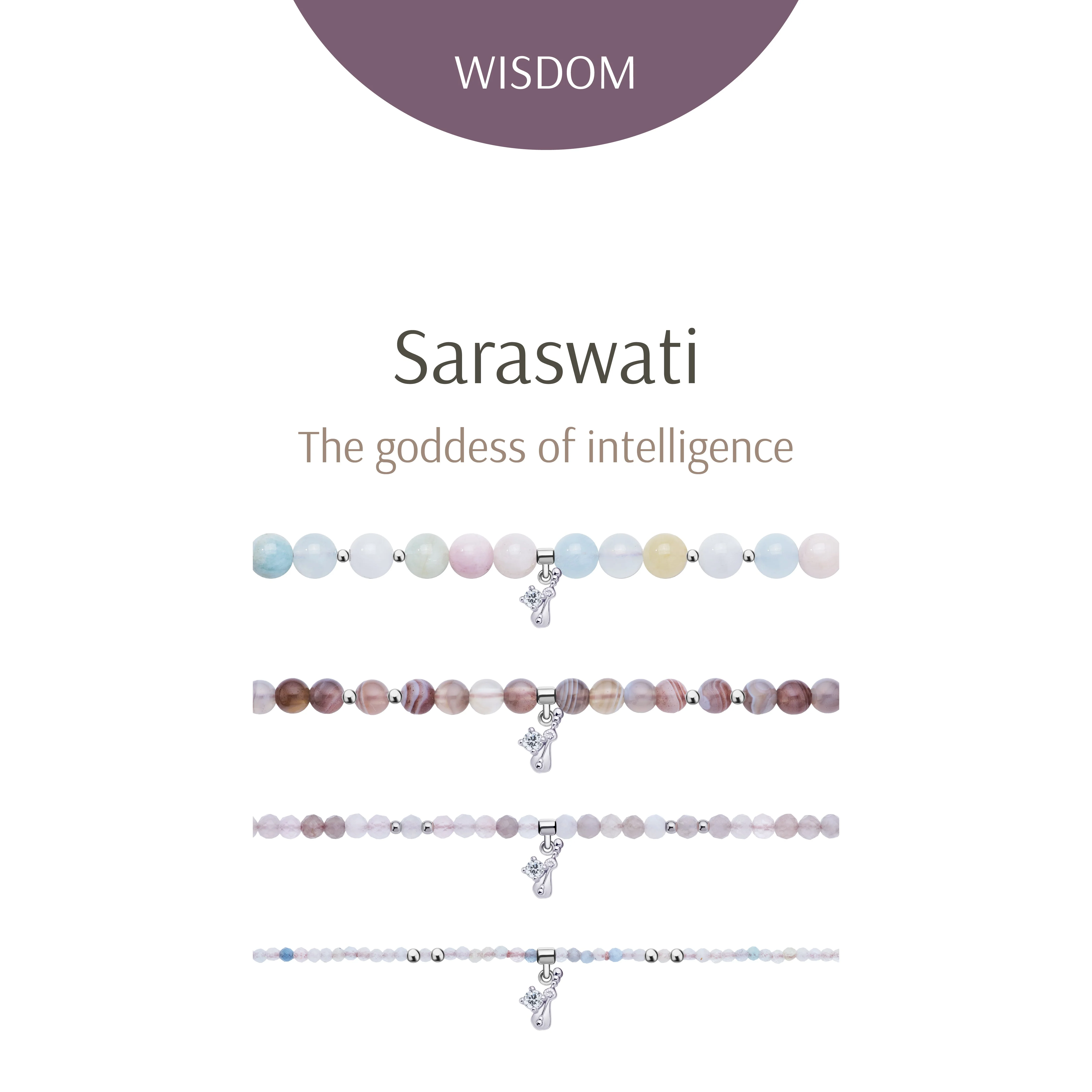 Saraswati Mixed Berly All-around Bracelet - Image 2