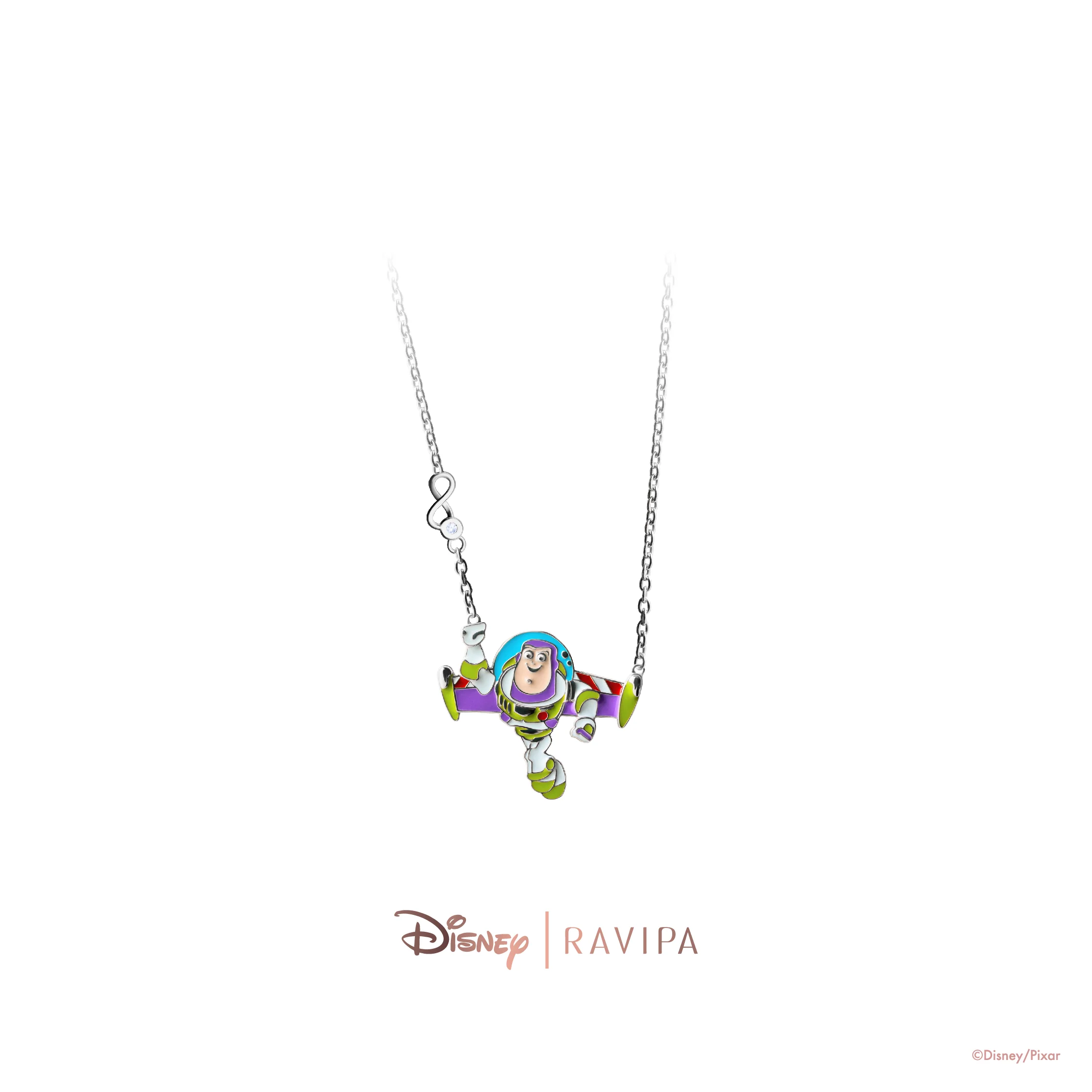 Toy Story Buzz Lightyear Silver Necklace - Image 2