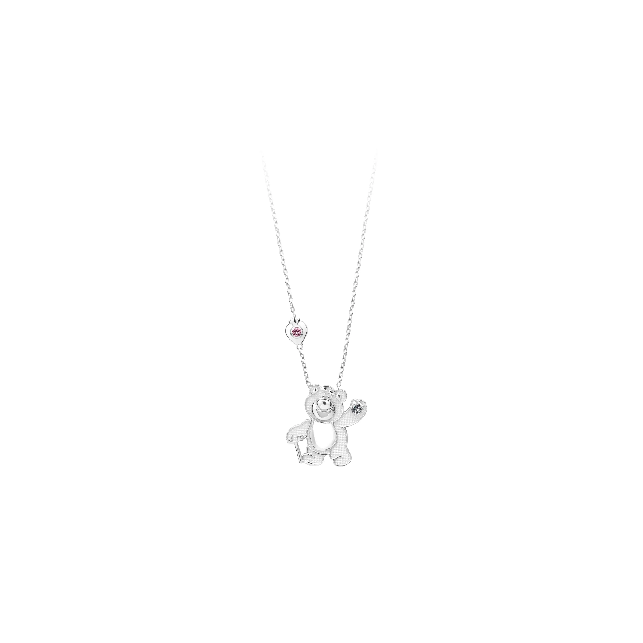 Toy Story Lotso Silver Necklace