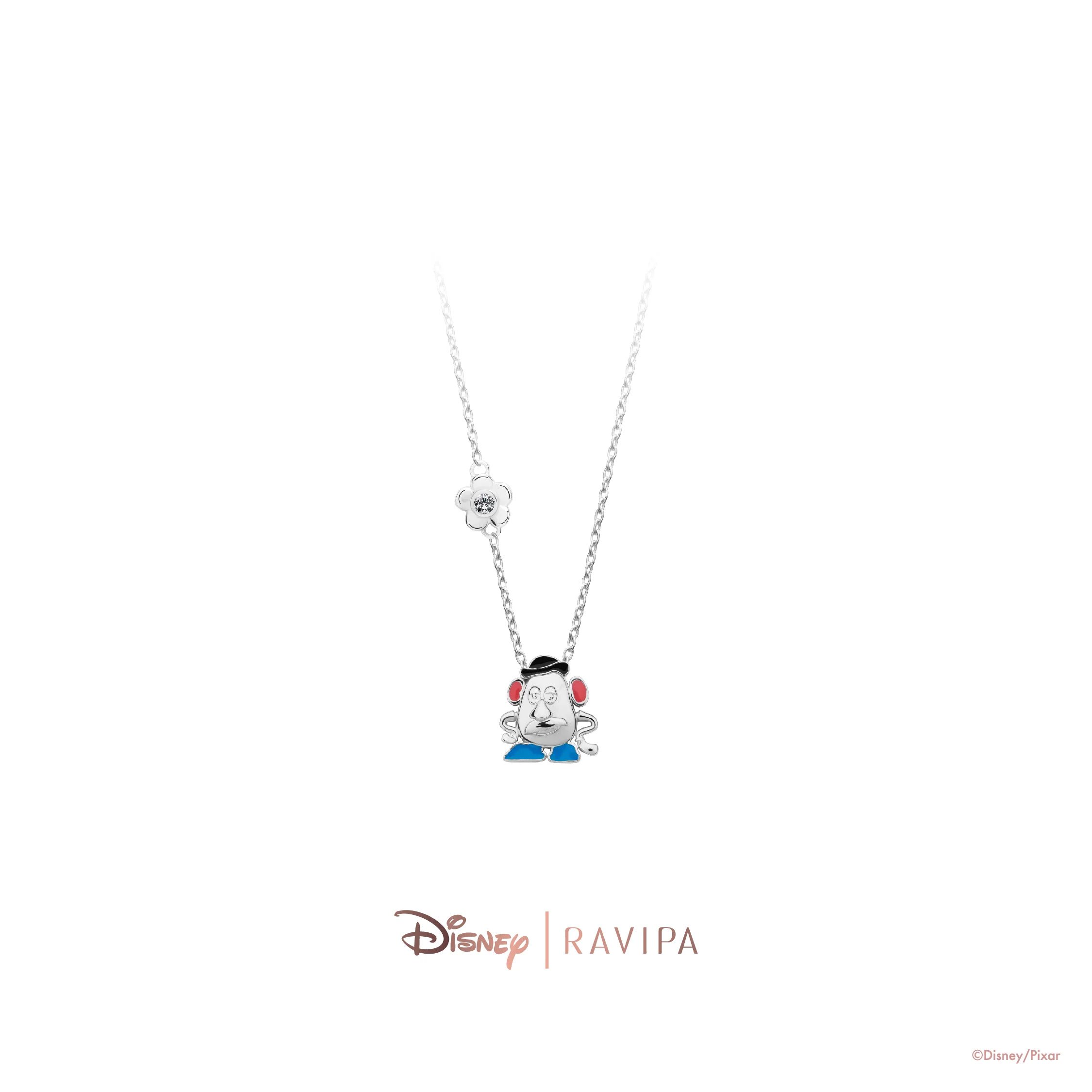 Toy Story Mr. Potato Head Silver Necklace - Image 2