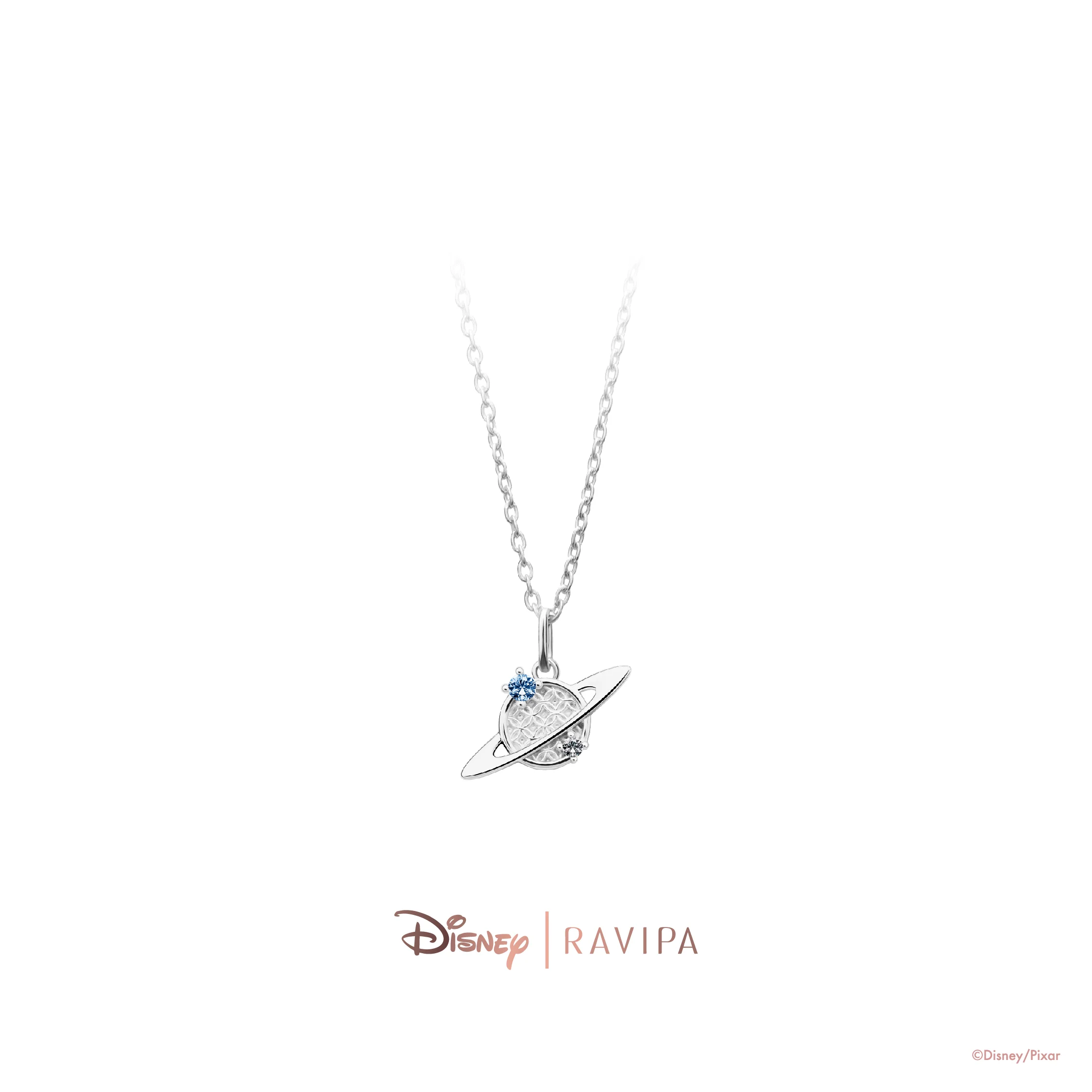 Toy Story Pizza Planet Silver Necklace - Image 2