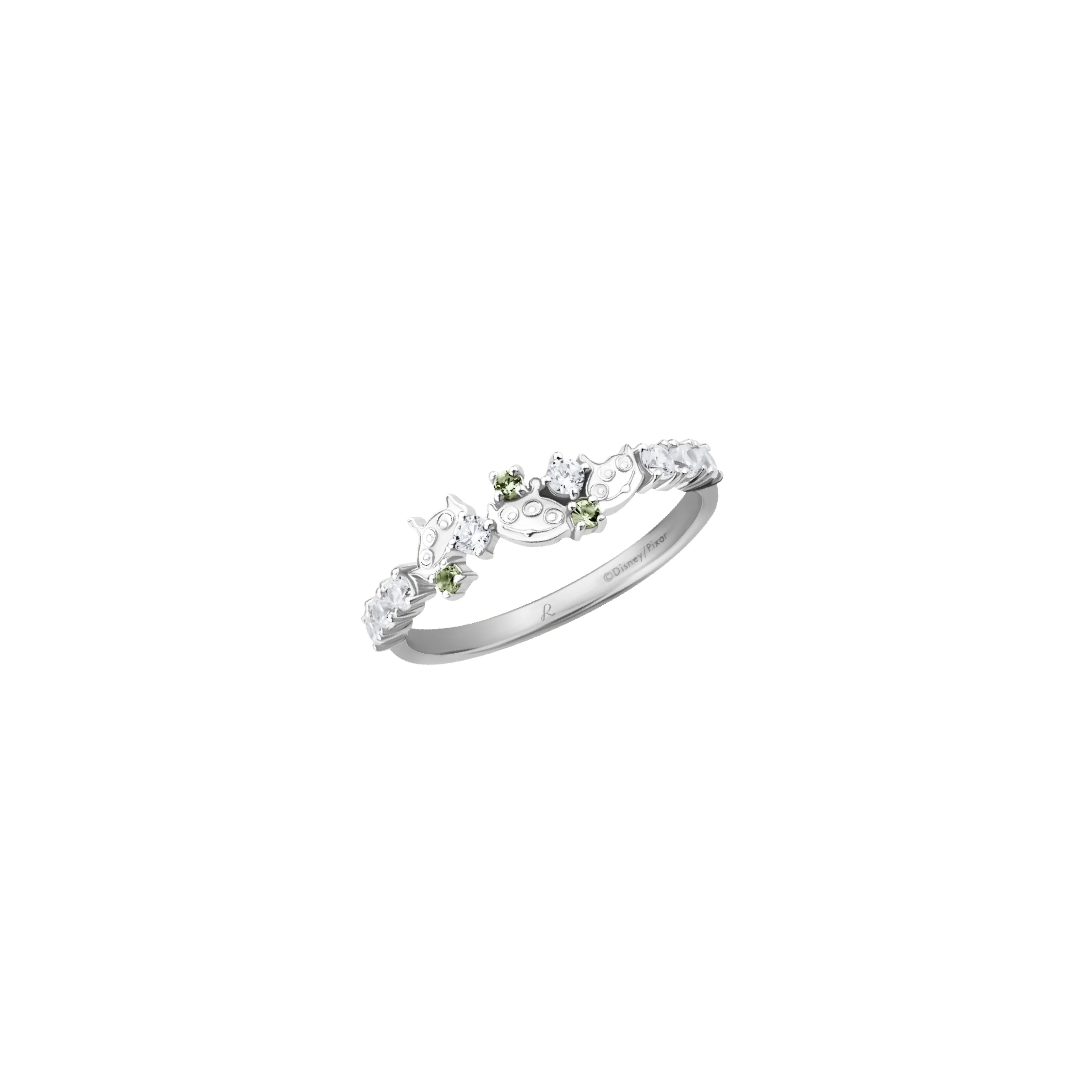 Toy Story Little Aliens Silver Ring