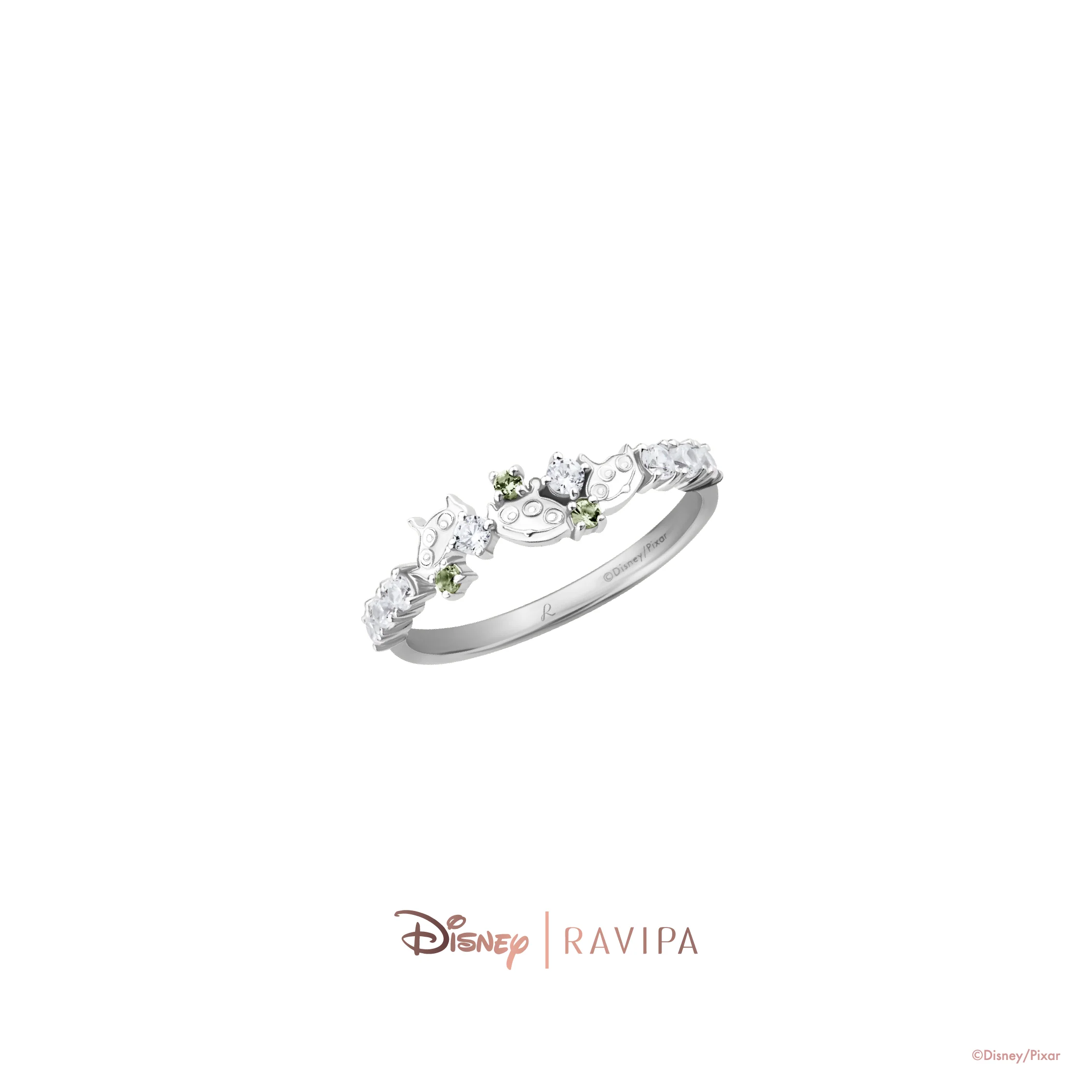 Toy Story Little Aliens Silver Ring - Image 2