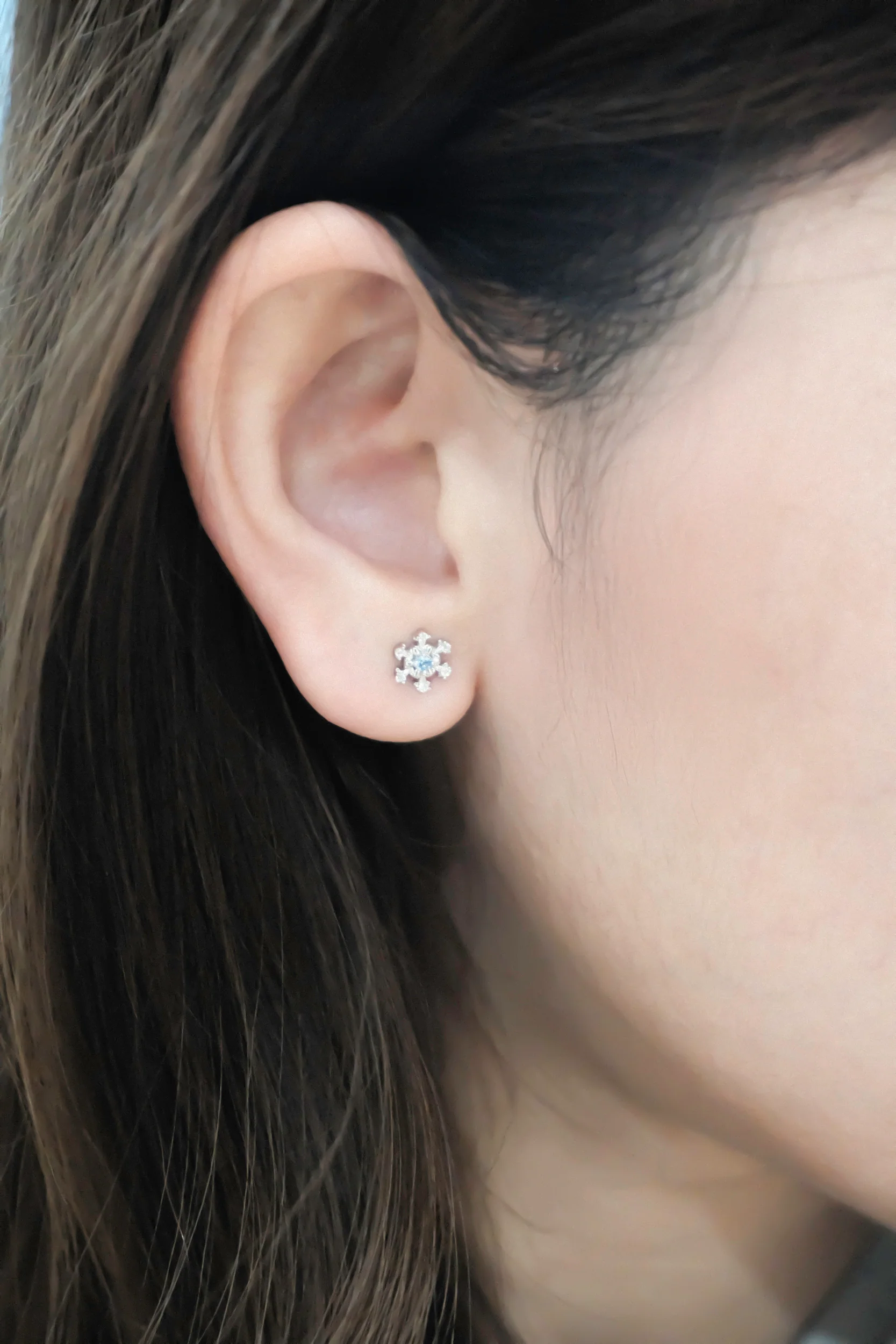 RAVIPA Snowflake Studs - Image 3