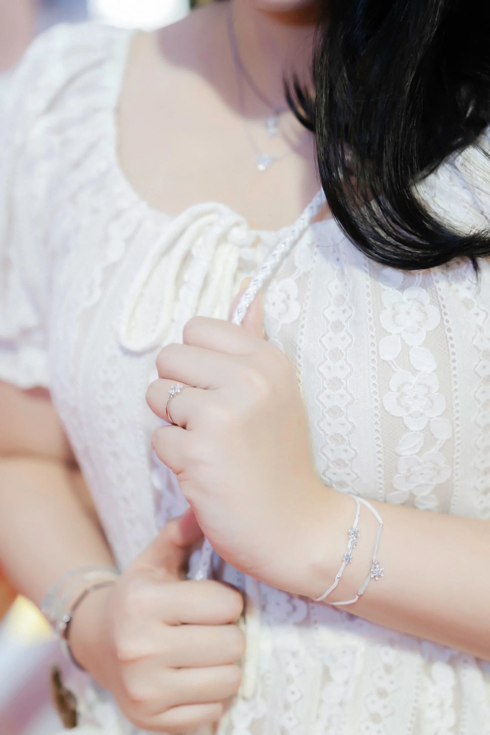 RAVIPA Snowflake and Aquamarine Bracelet - Image 4