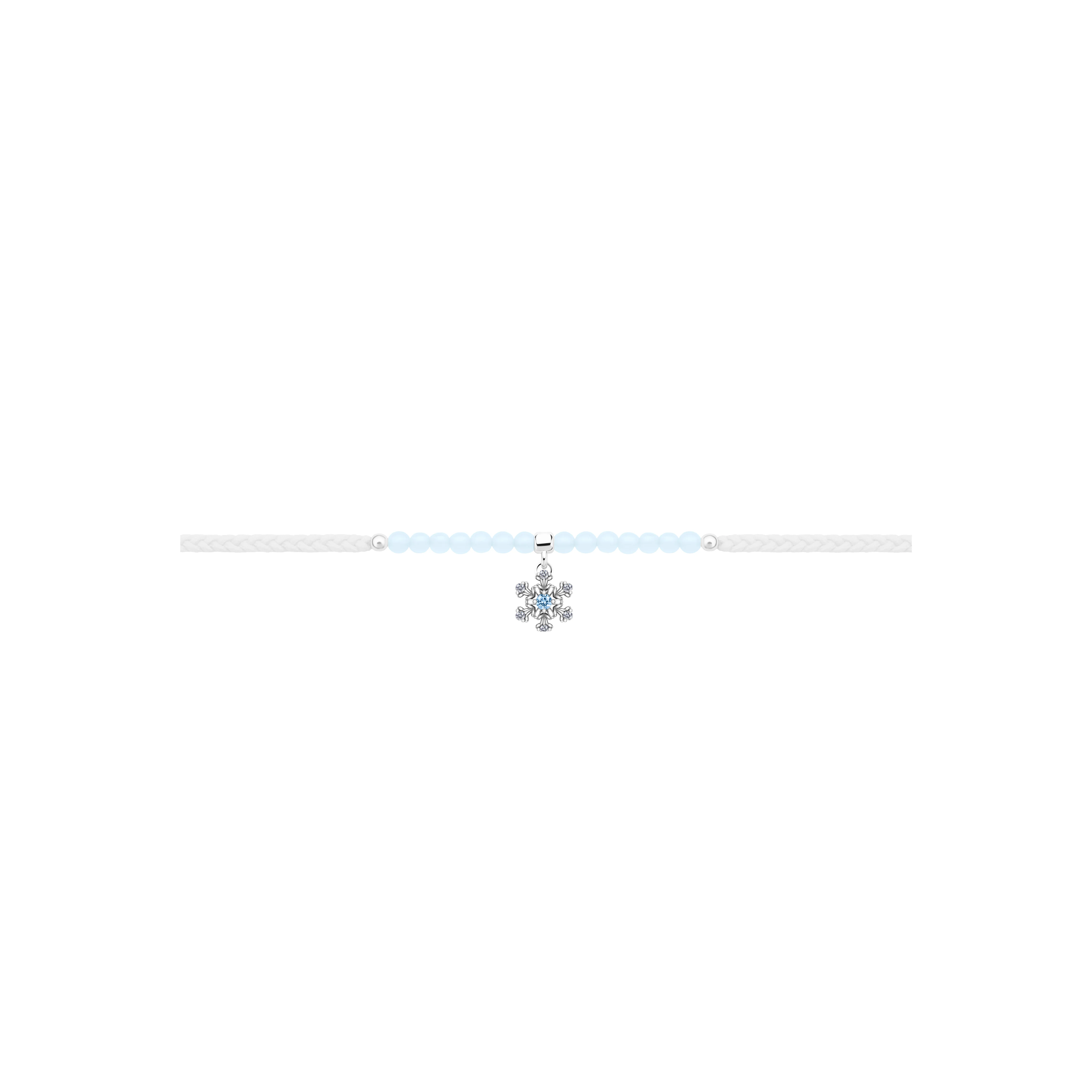 RAVIPA Snowflake and Aquamarine Bracelet - Image 2