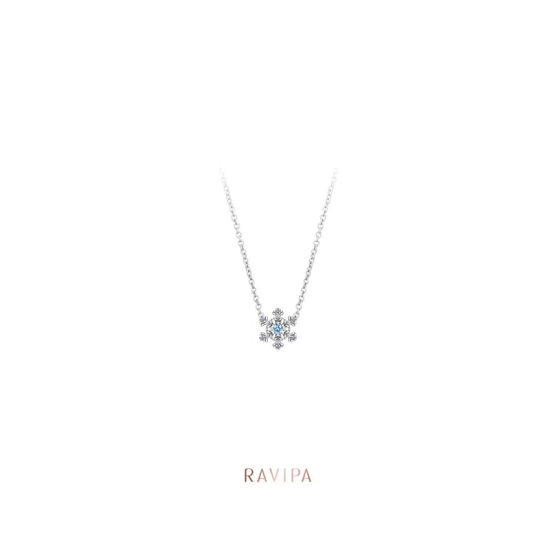 RAVIPA Snowflake Necklace