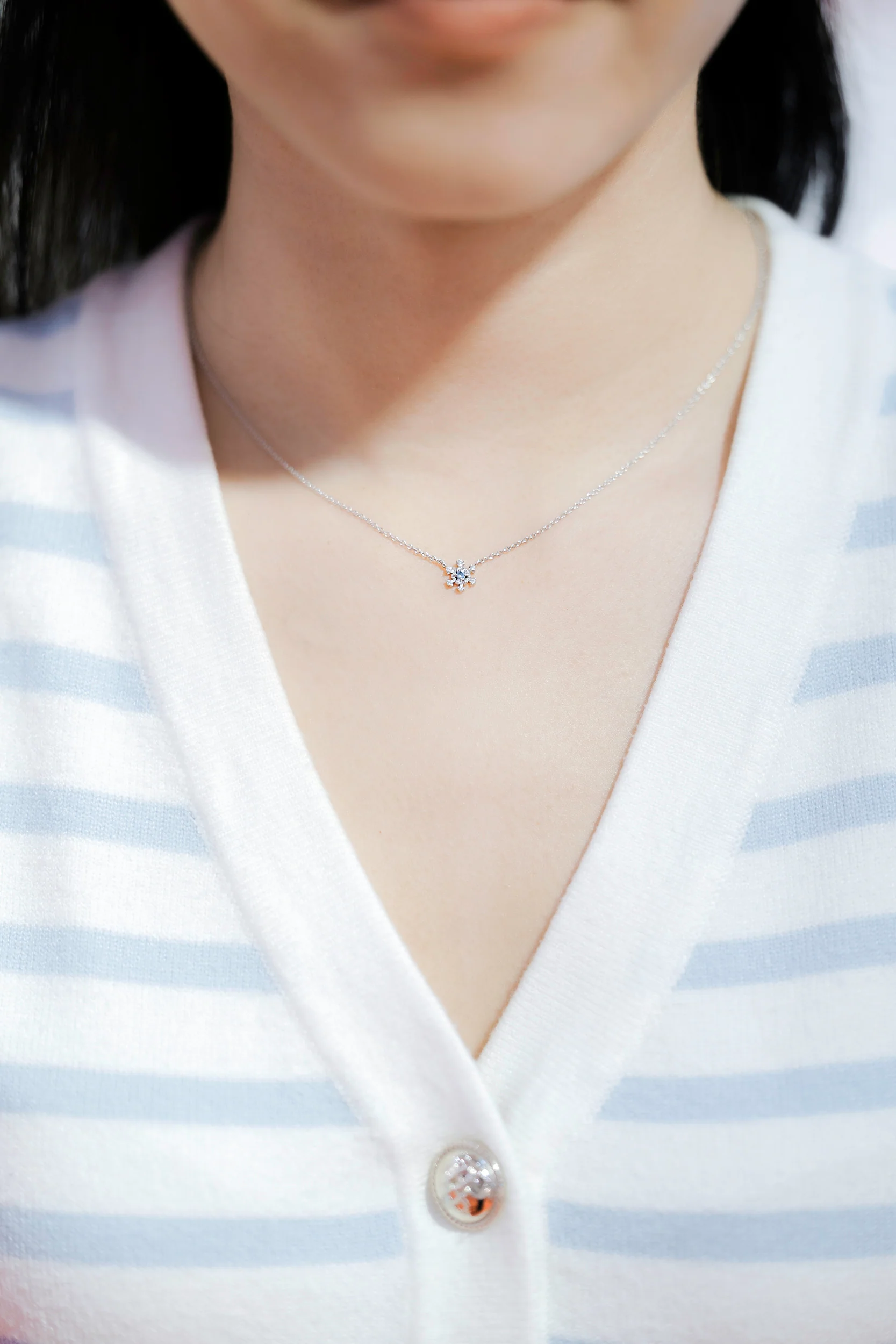 RAVIPA Snowflake Necklace - Image 3