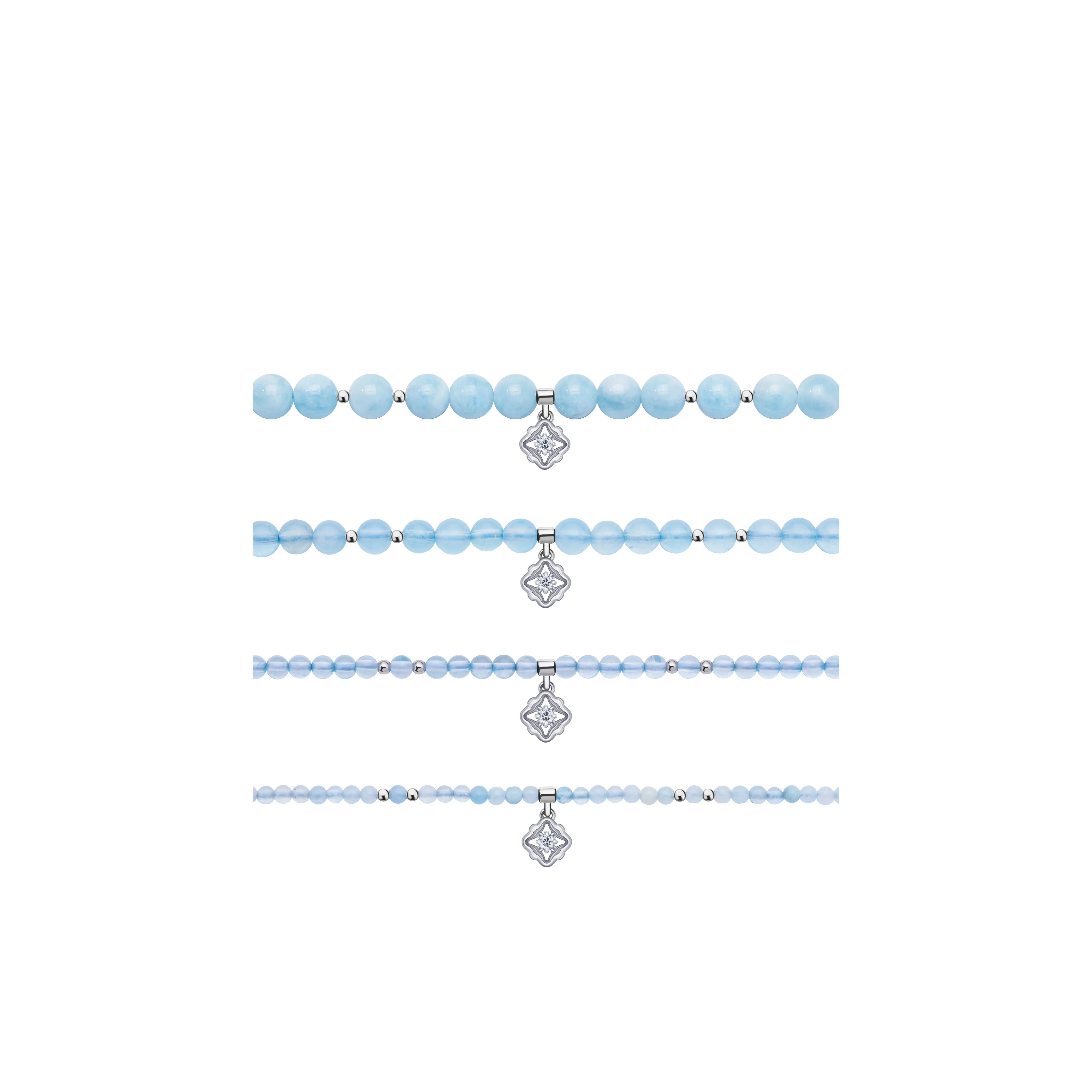 Sun Wukong Aquamarine All-around Bracelet
