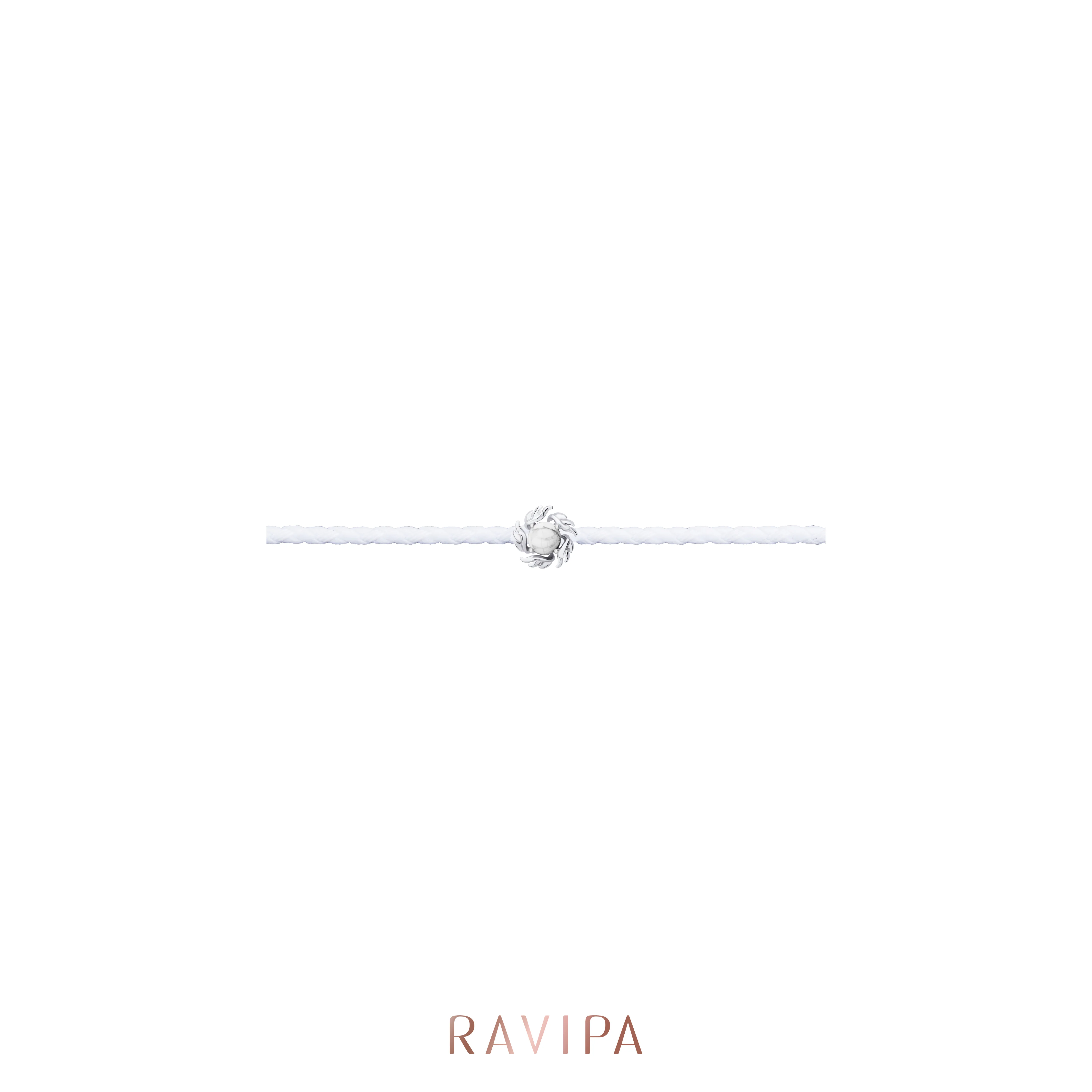 The Four-Face - Maha Phrom White Howlite Bracelets - Image 4