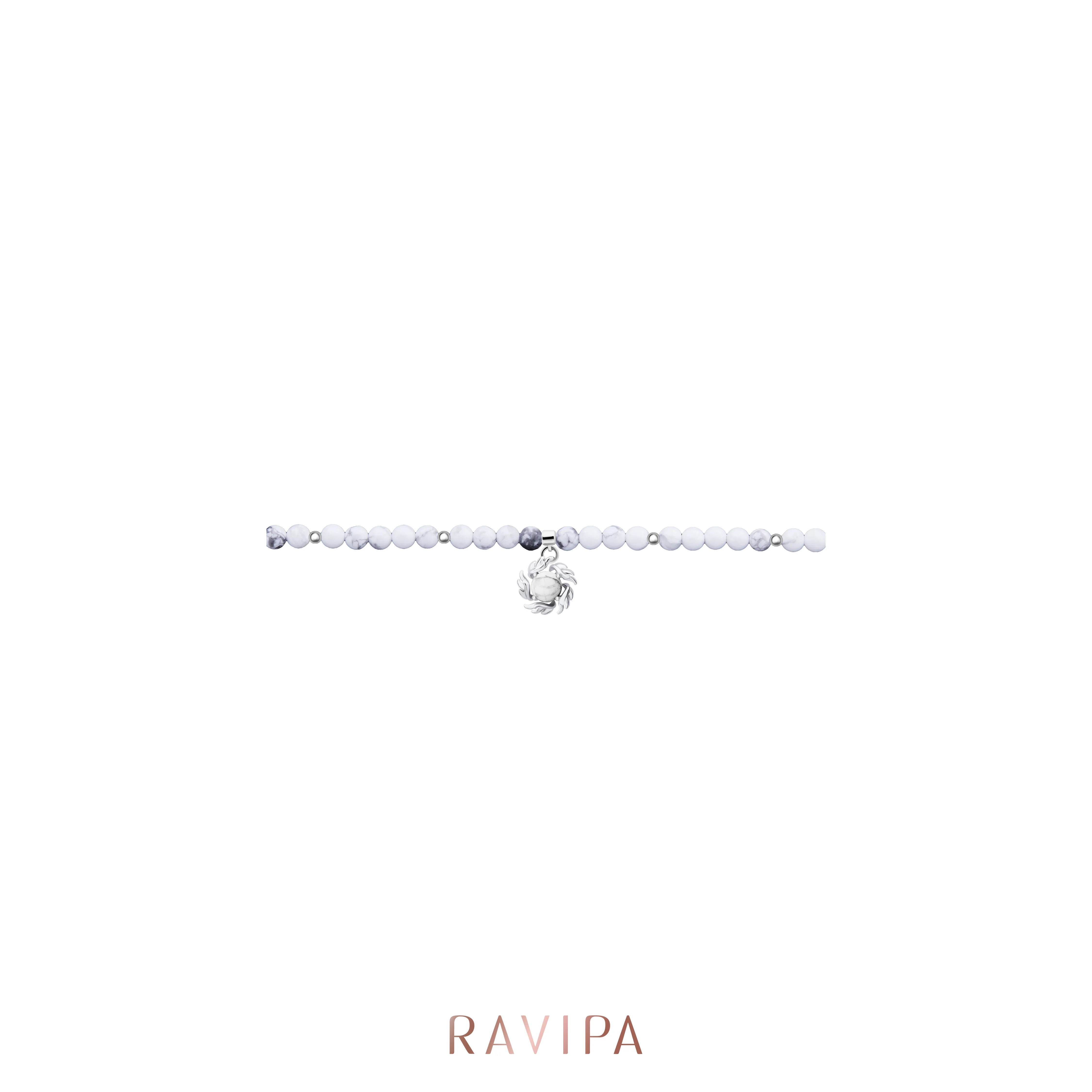 The Four-Face - Maha Phrom White Howlite Bracelets - Image 6