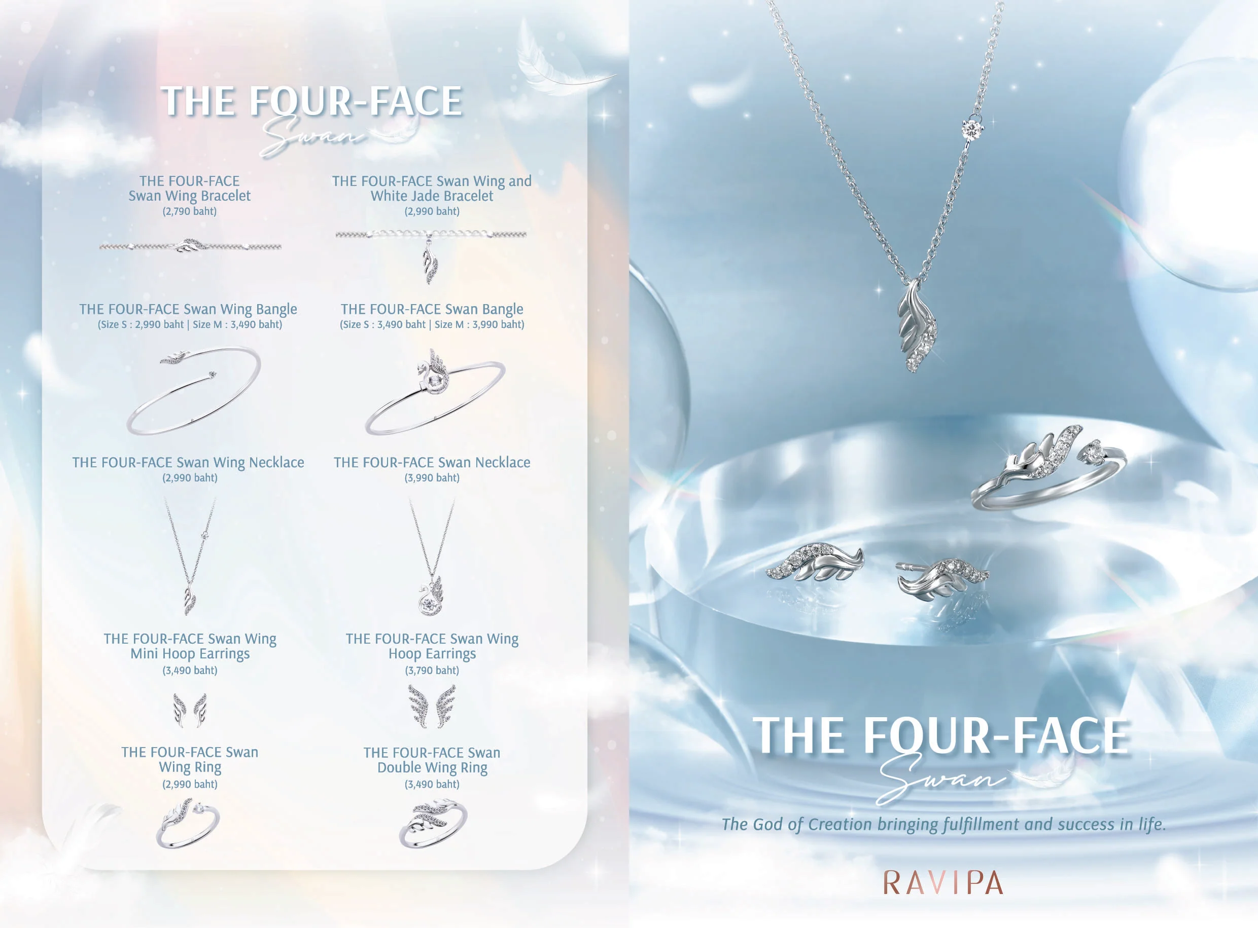 The Four-Face Swan Necklace - Image 9