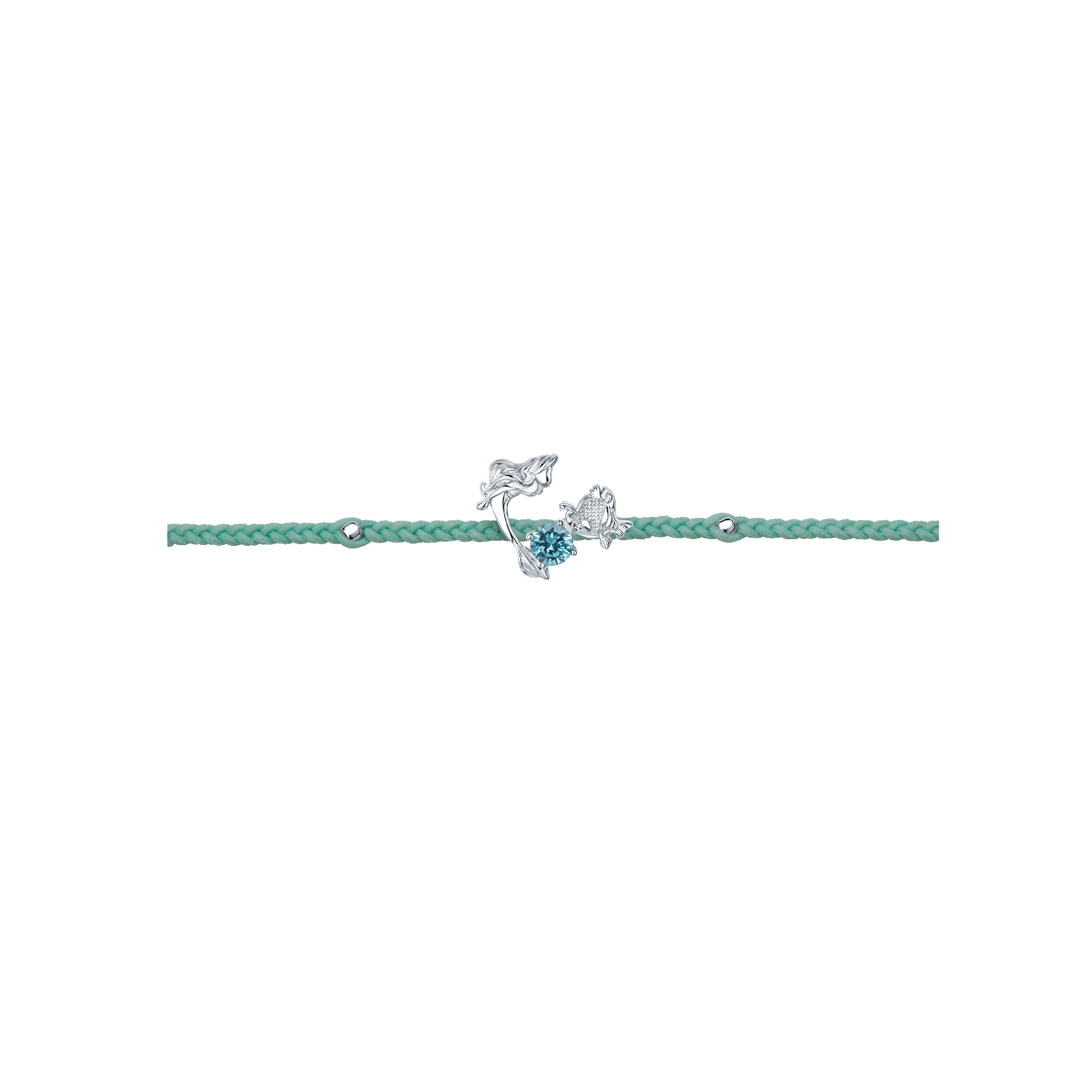 The Little Mermaid Ariel and Flounder Bracelet