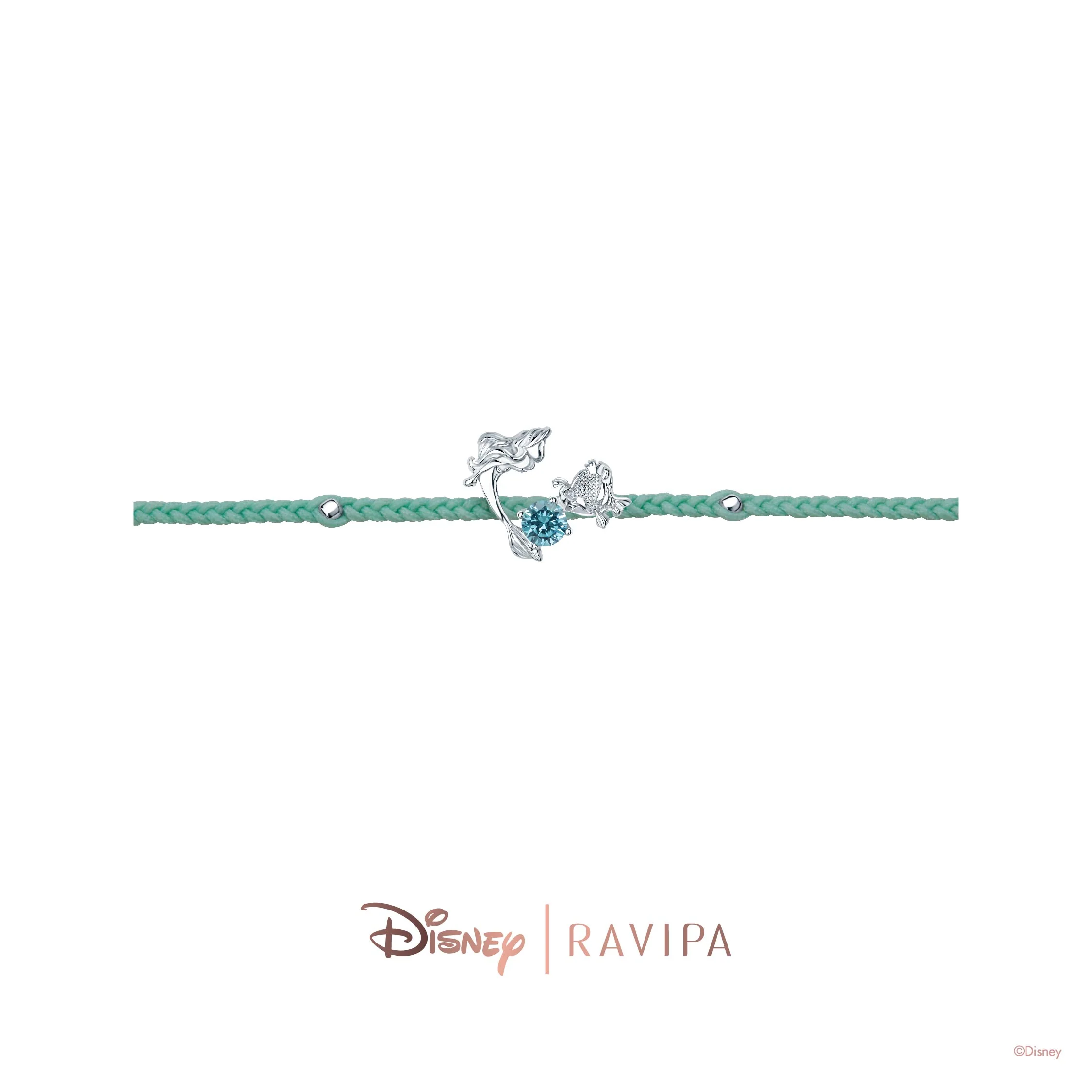 The Little Mermaid Ariel and Flounder Bracelet - Image 2