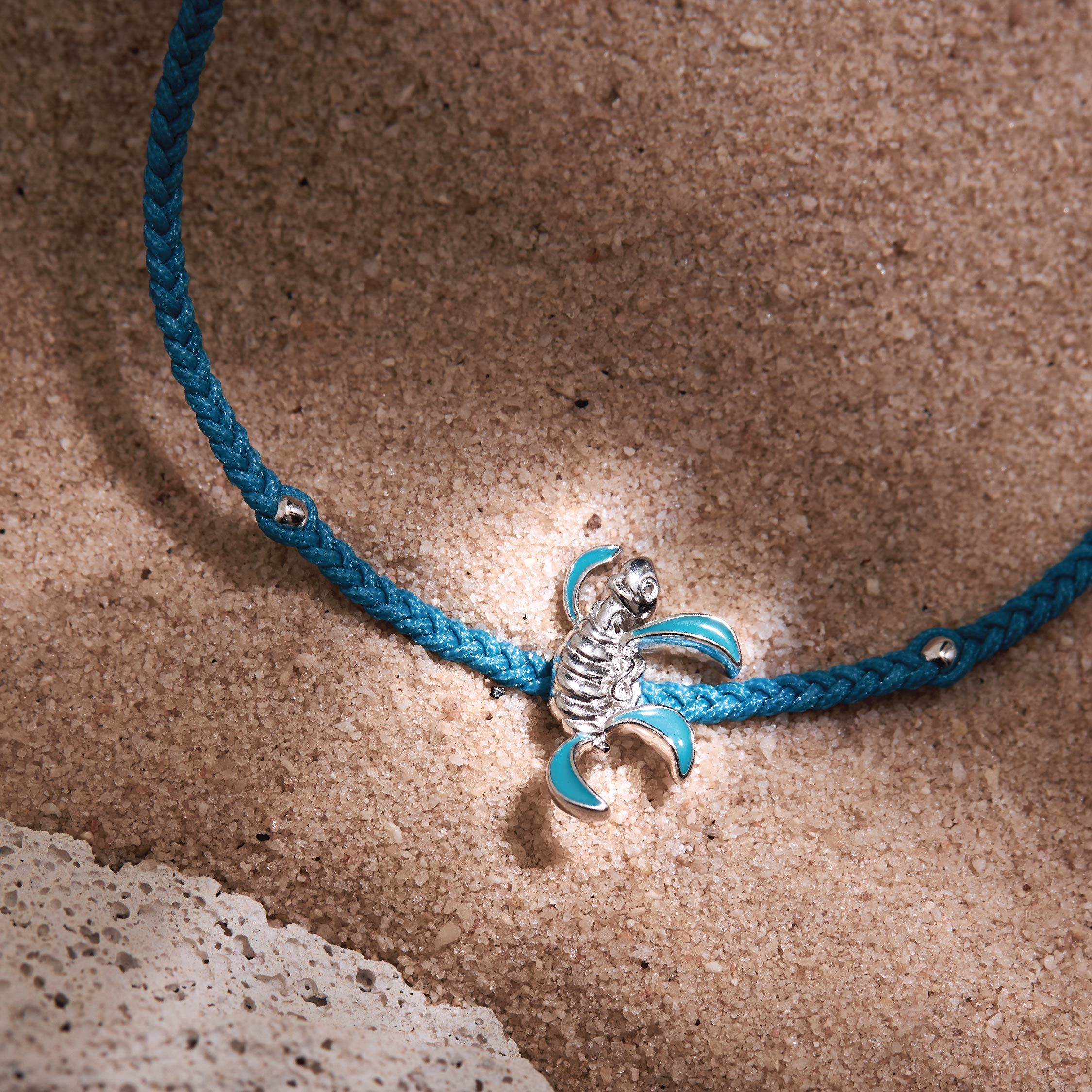The Little Mermaid Green Sea Turtle Bracelet - Image 4