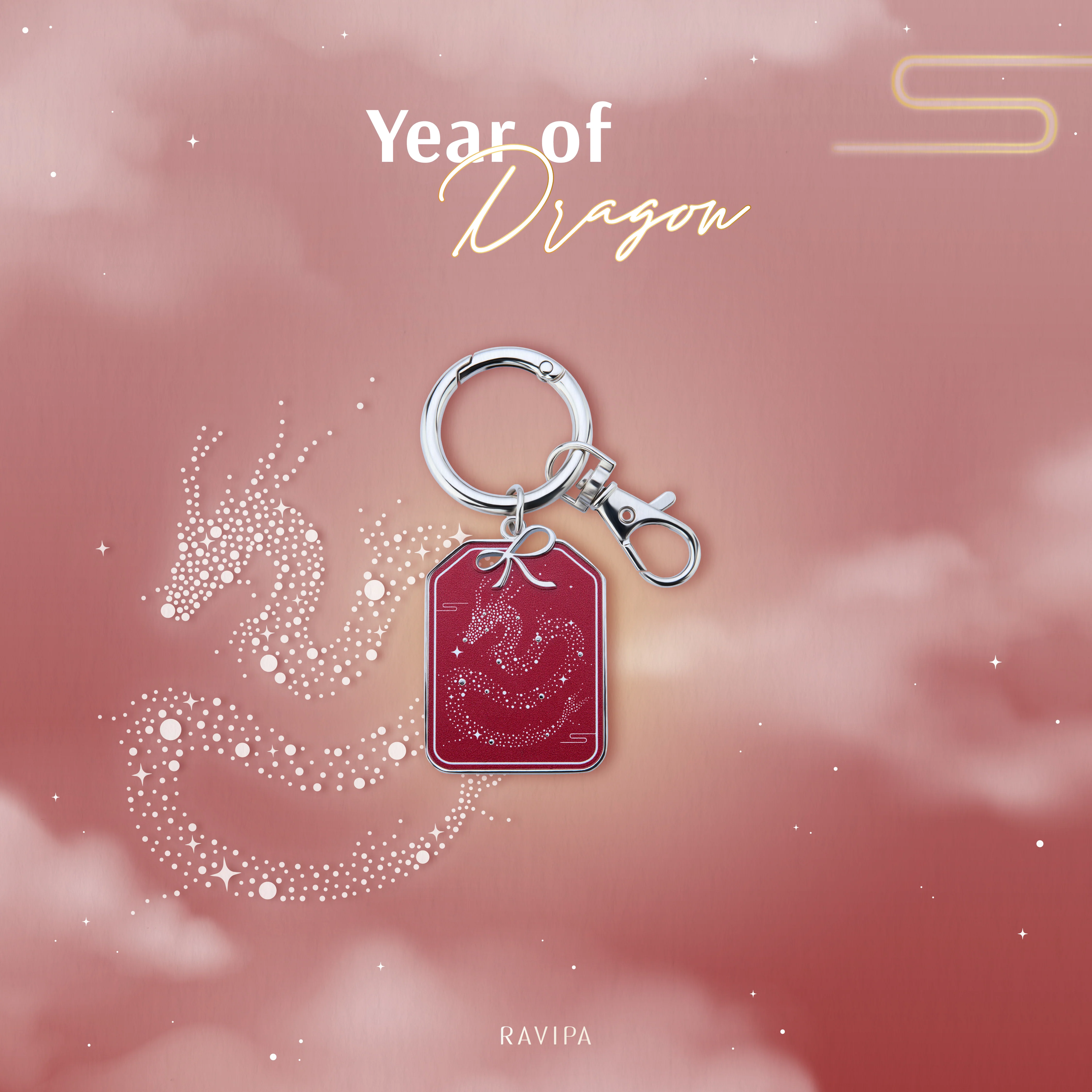 The Year of the Dragon Keyring - Image 4