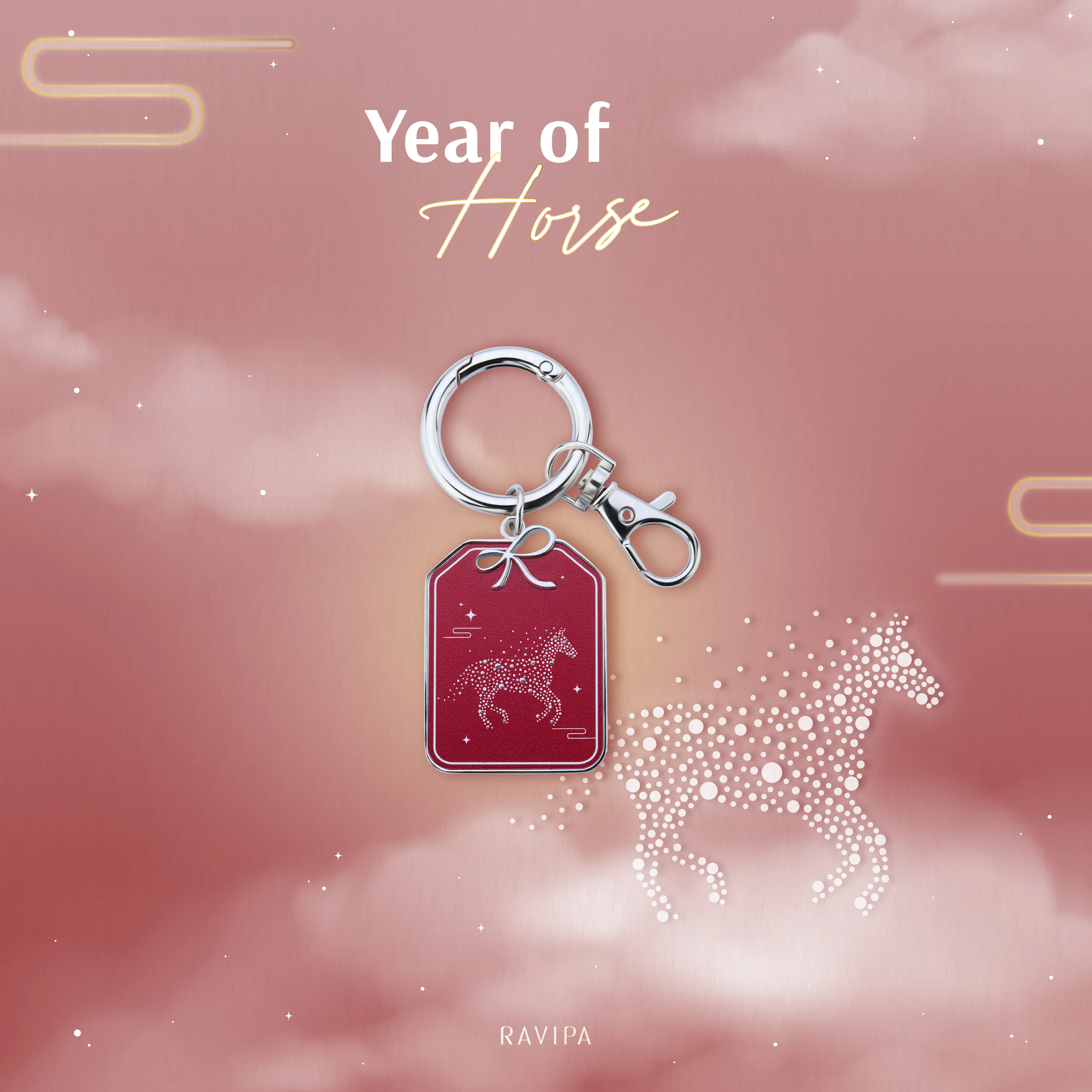 The Year of the Horse Keyring - Image 4
