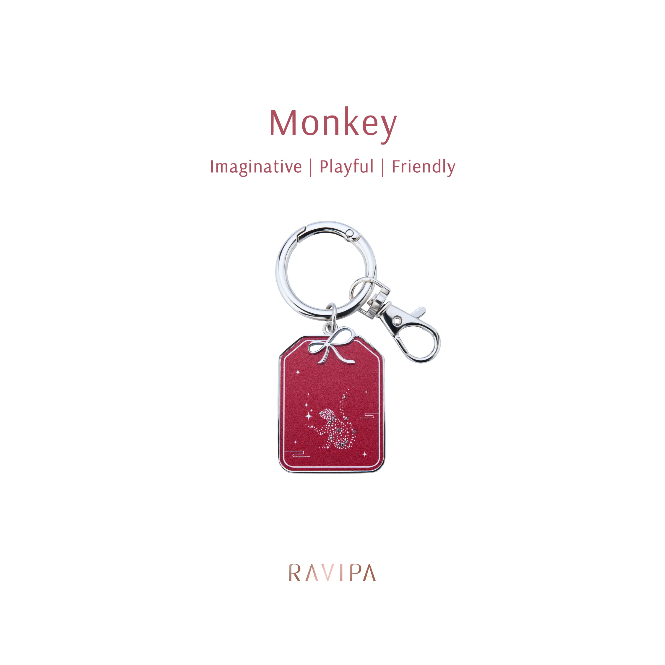 The Year of the Monkey Keyring - Image 2