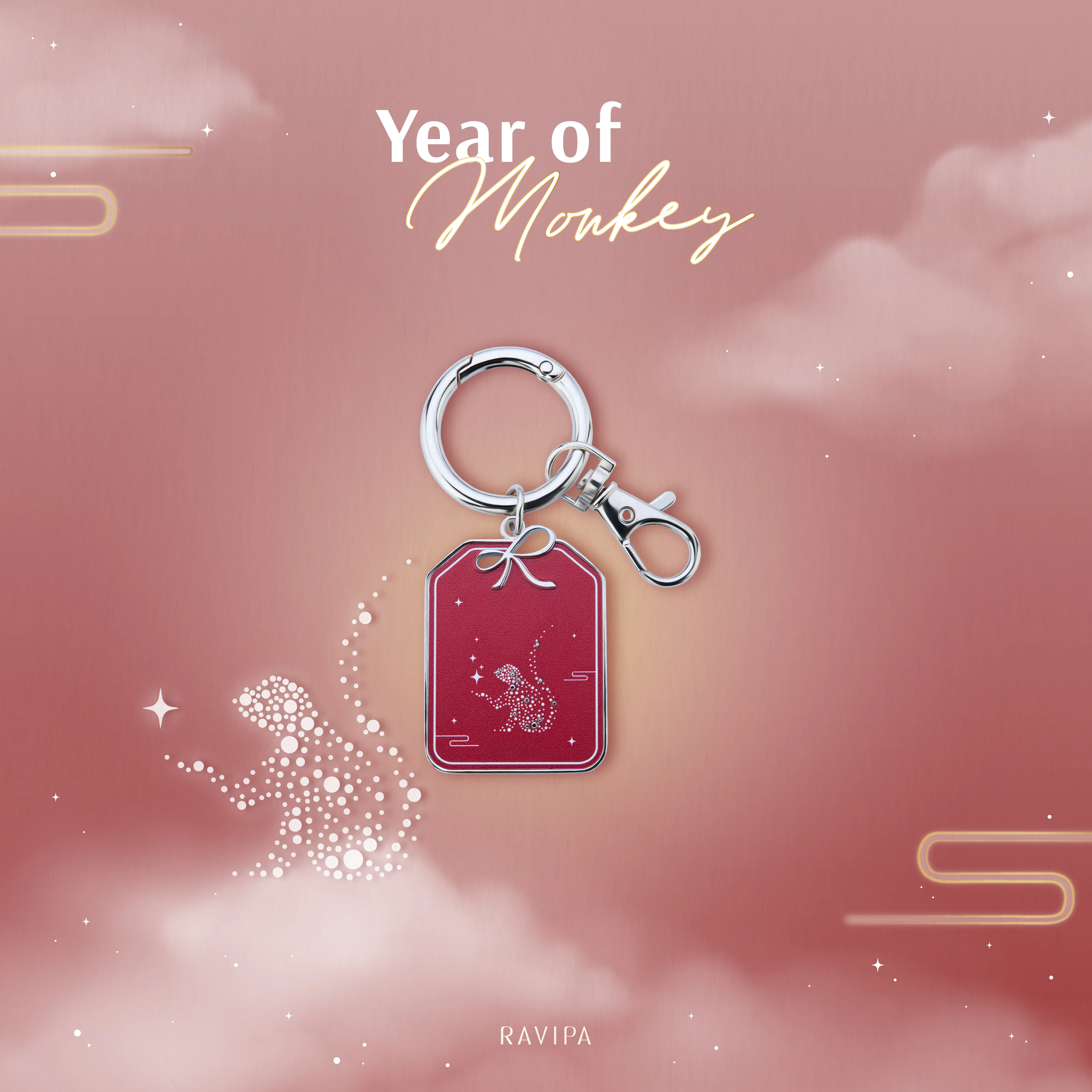 The Year of the Monkey Keyring - Image 4