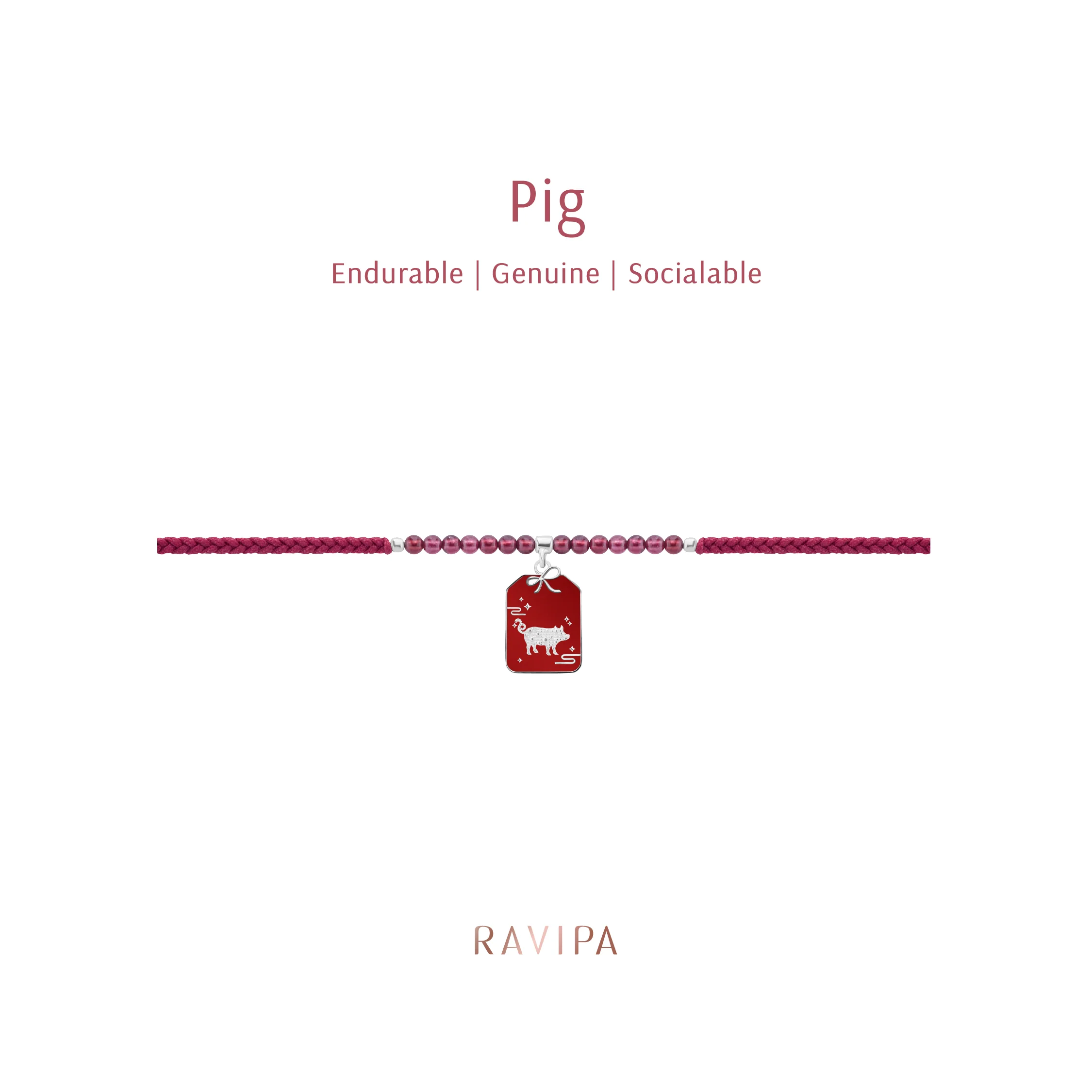 The Year of the Pig Bracelet - Image 2