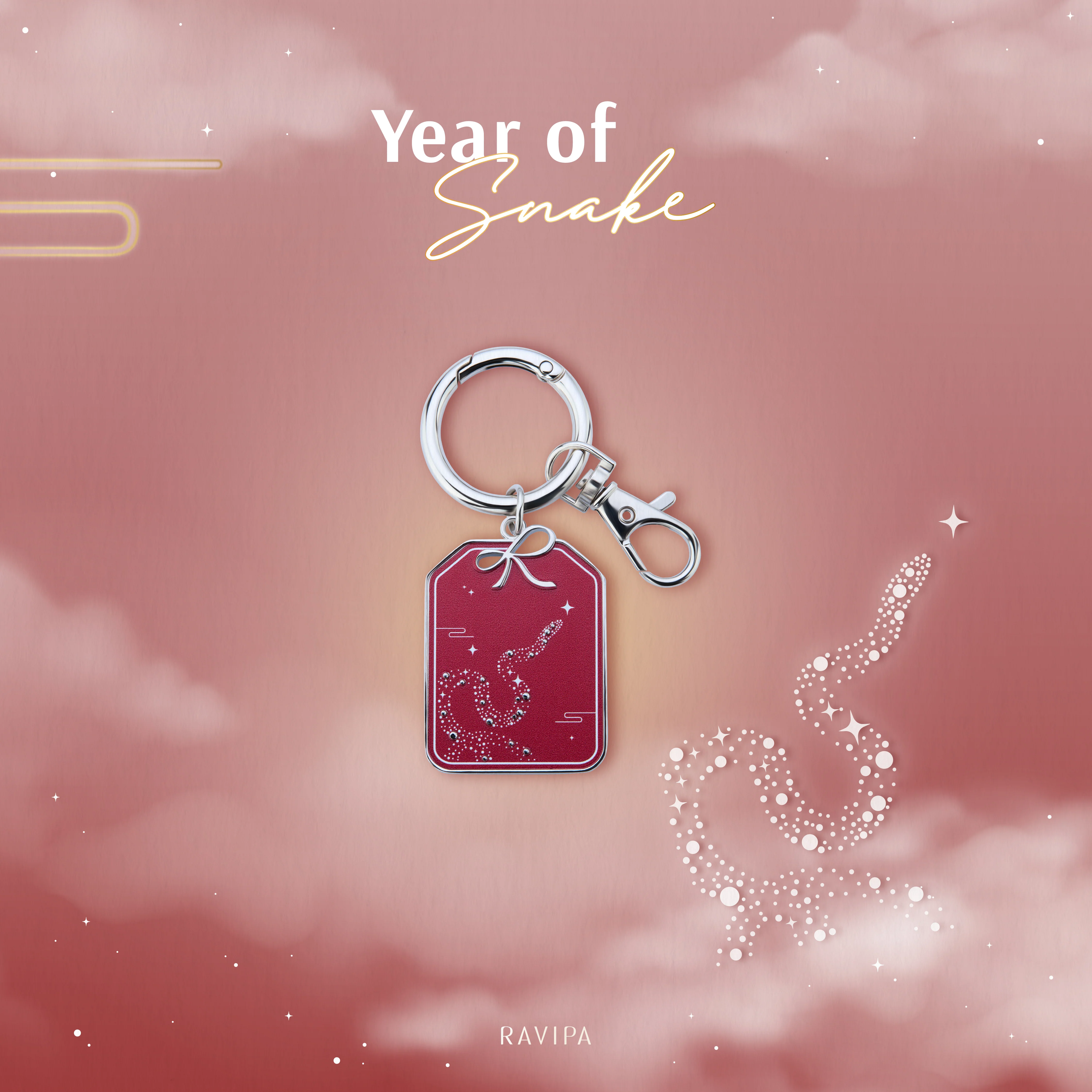 The Year of the Snake Keyring - Image 4