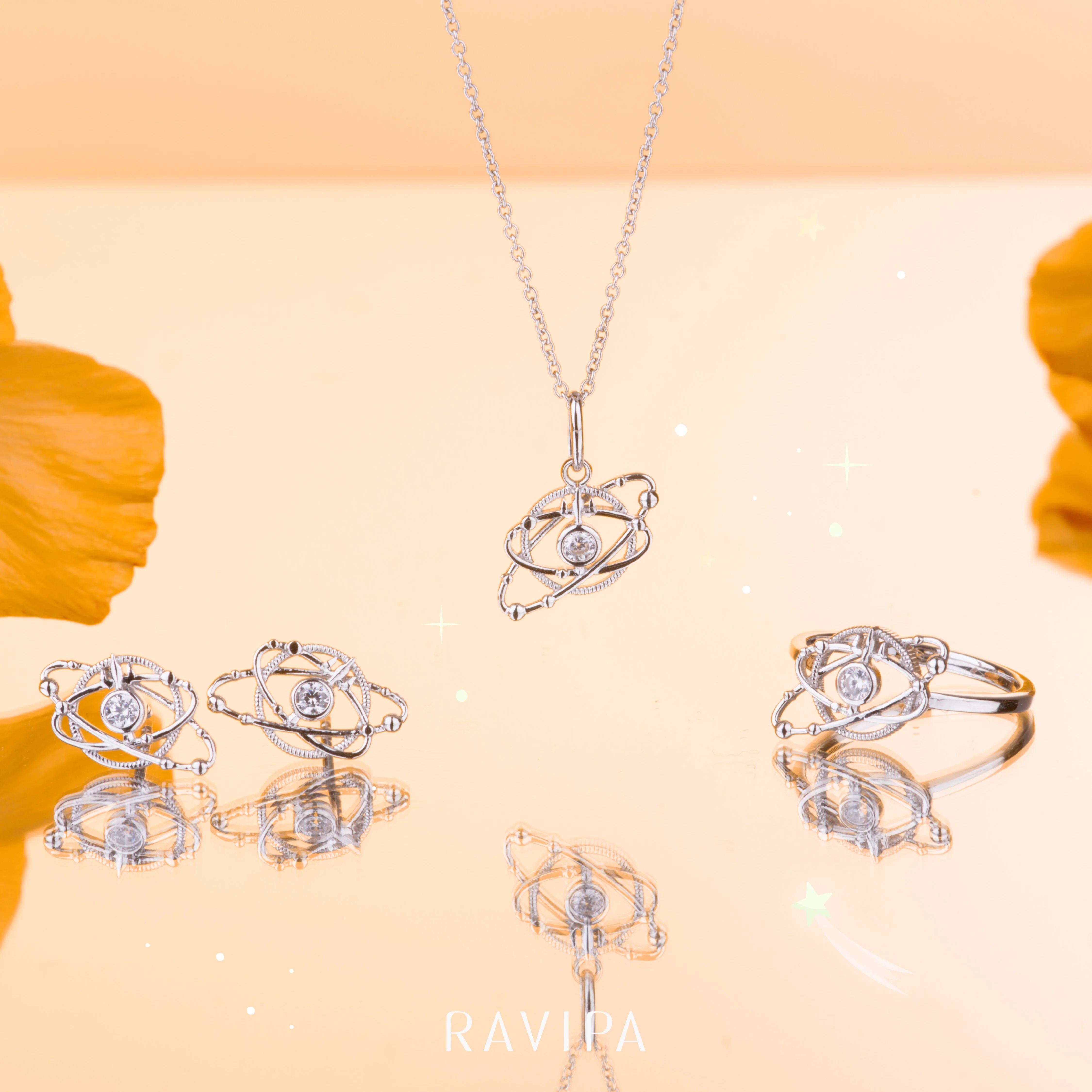 TRIMURTI Orbit of Love Earrings - Image 3