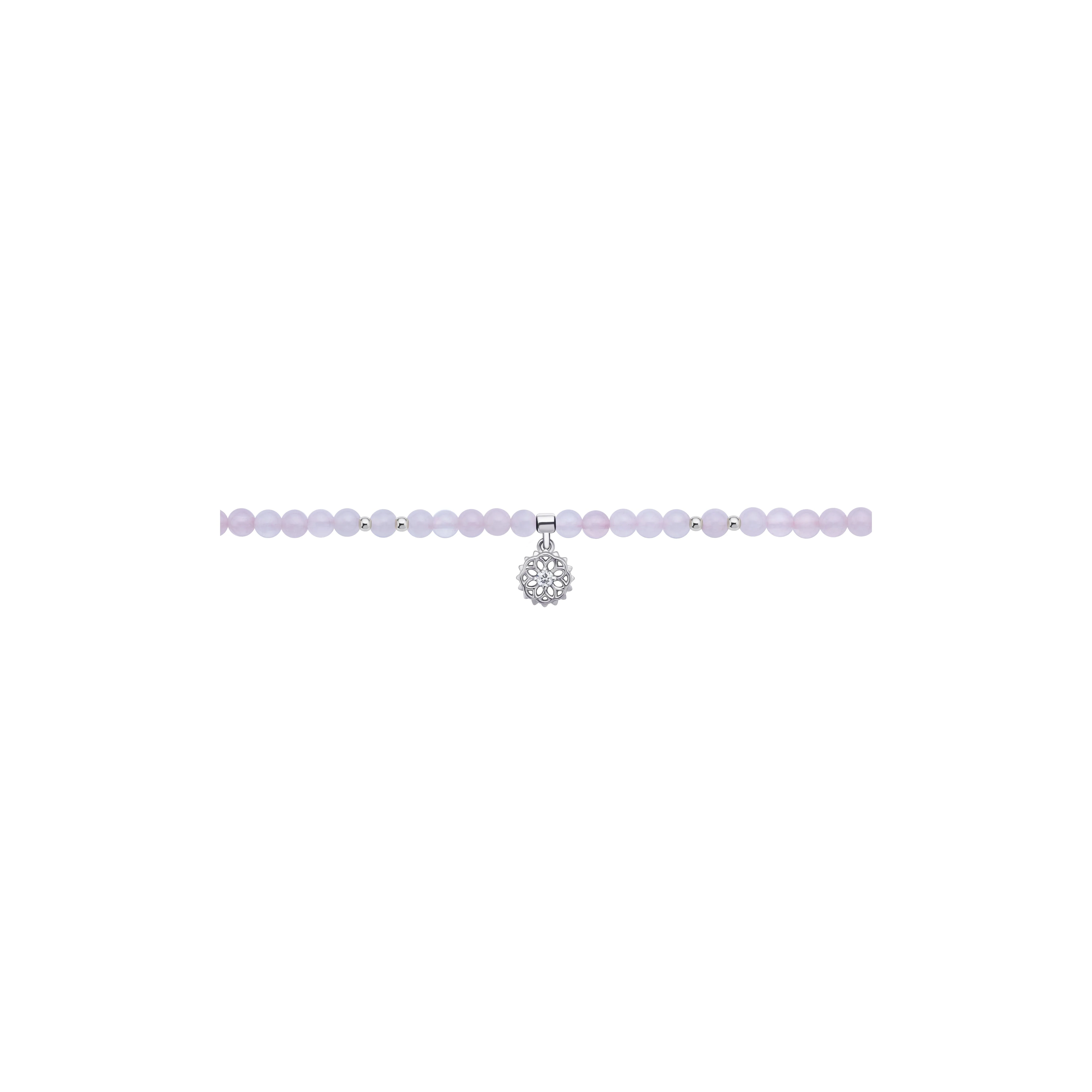 Trimurti Rose Quartz All-around Bracelet - Image 4